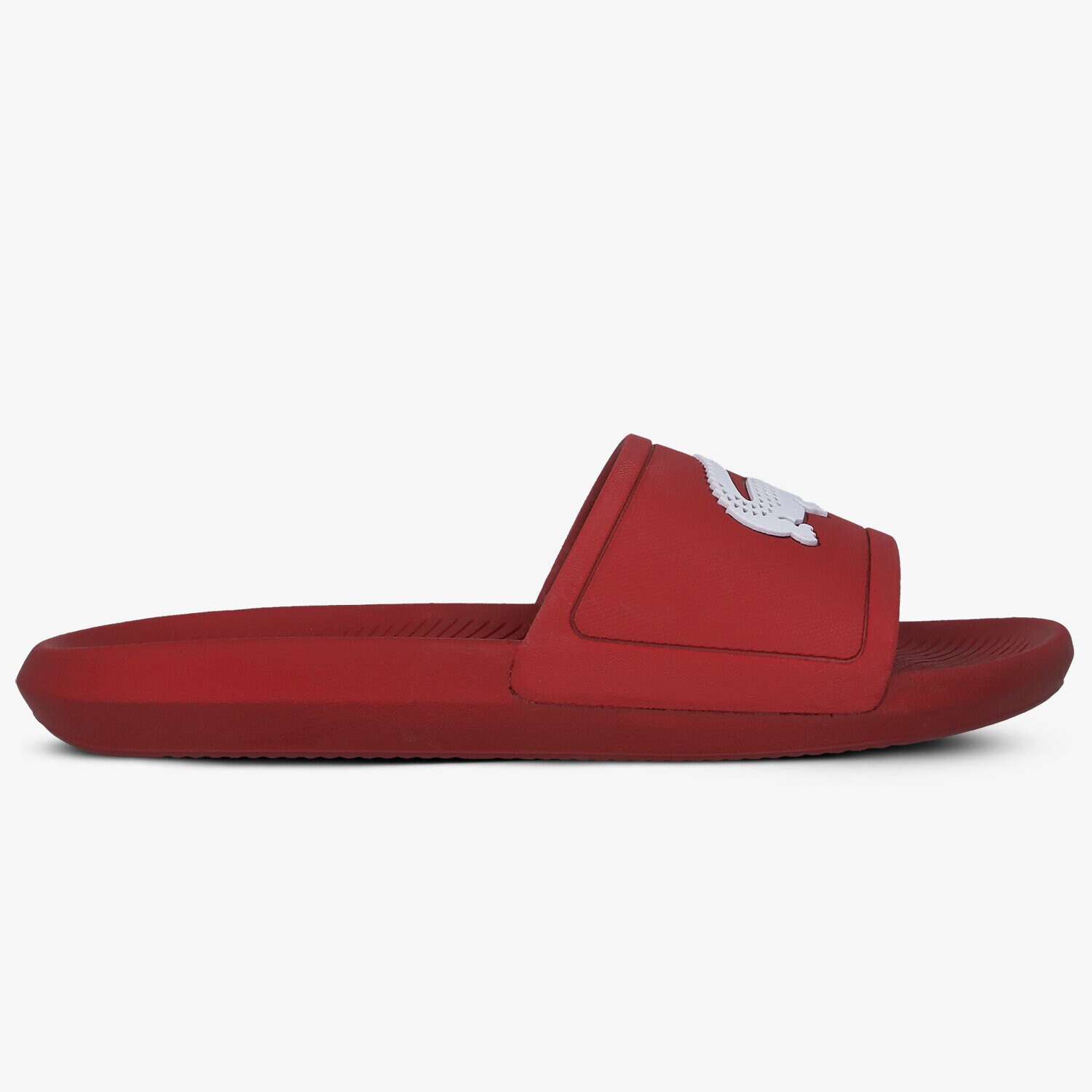 Herren LACOSTE CROCO SLIDE 119 1 CMA 737CMA001817K Rot