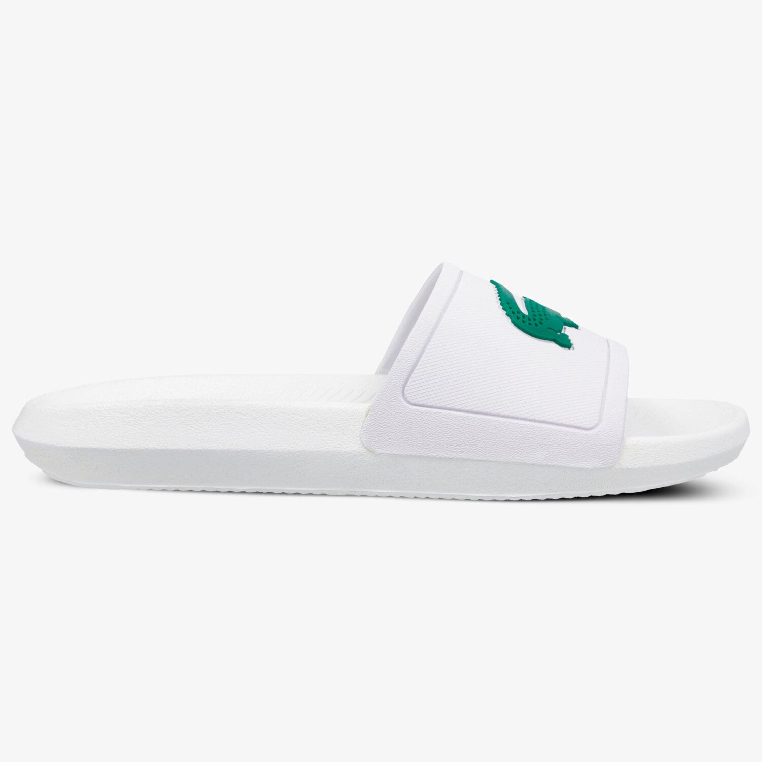 Damen LACOSTE CROCO SLIDE 119 3 CFA 737CFA0005082 Weiß