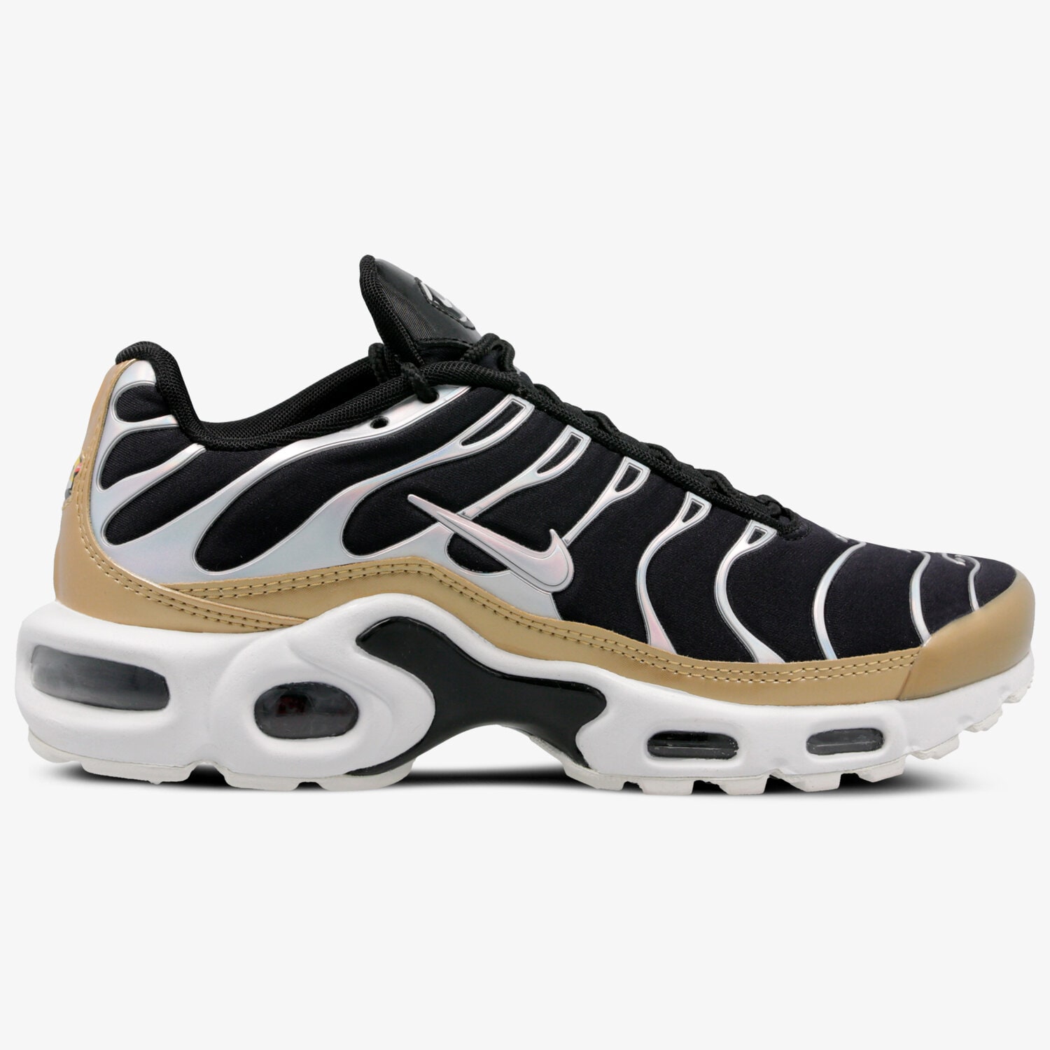 Damen Sneaker NIKE WMNS AIR MAX PLUS 605112-055 Schwarz