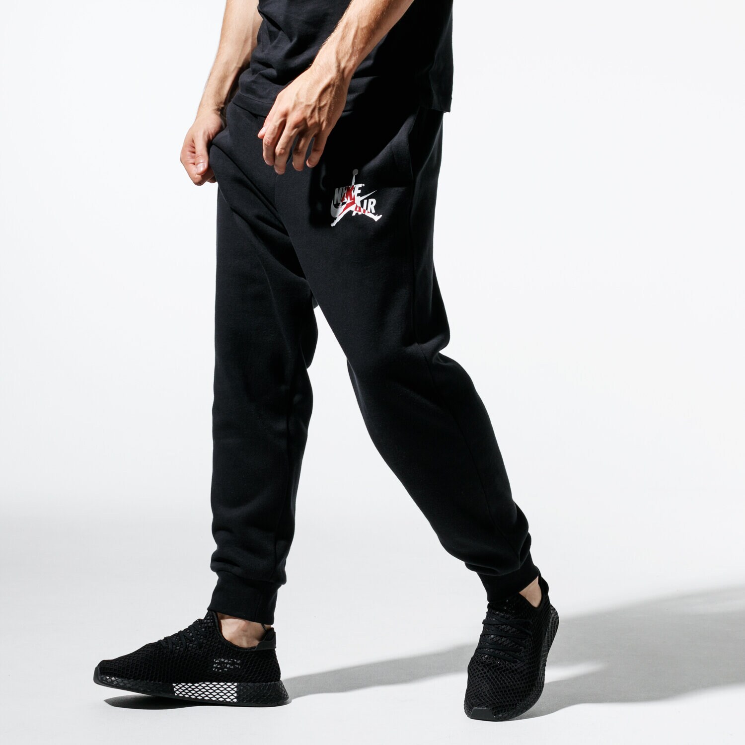 Herren Hosen JORDAN HOSE M J JUMPMAN CLASSICS PANT BV6008-010 Schwarz