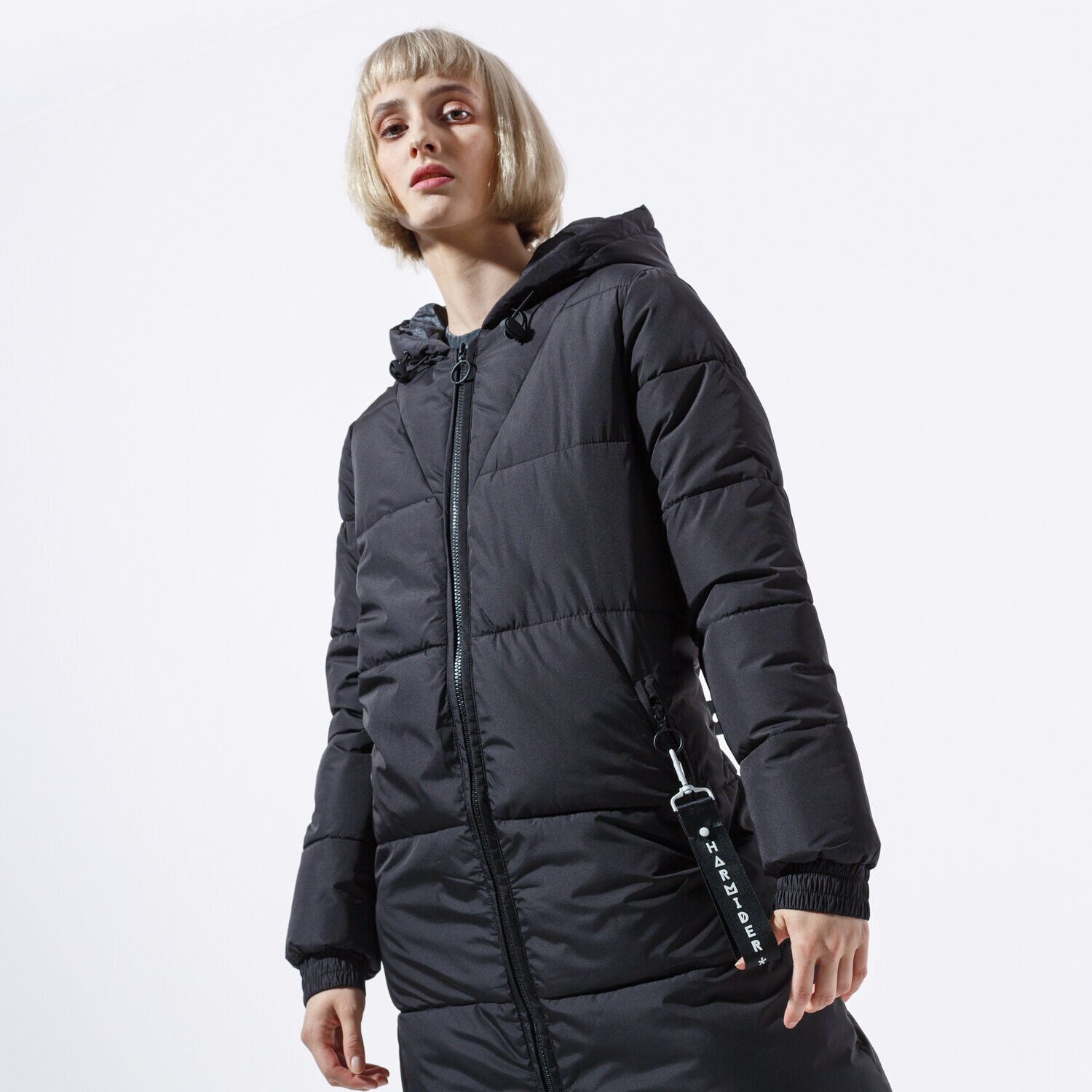 Damen Winterjacke CONFRONT JACKE WINTER SILVIA BLK JKT CF39KUD34002 Schwarz