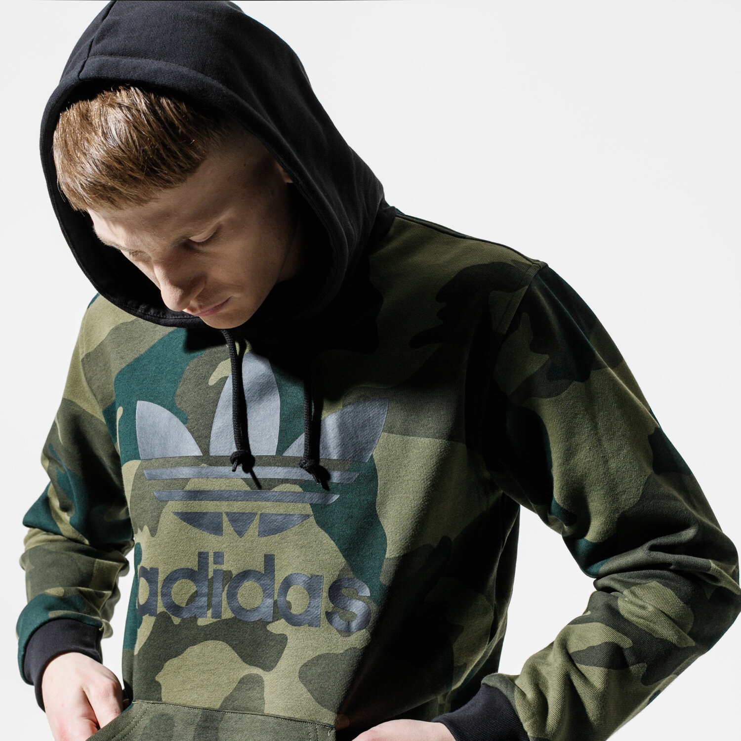 Herren ADIDAS HOODIE CAMO OTH FM3395 Multicolor