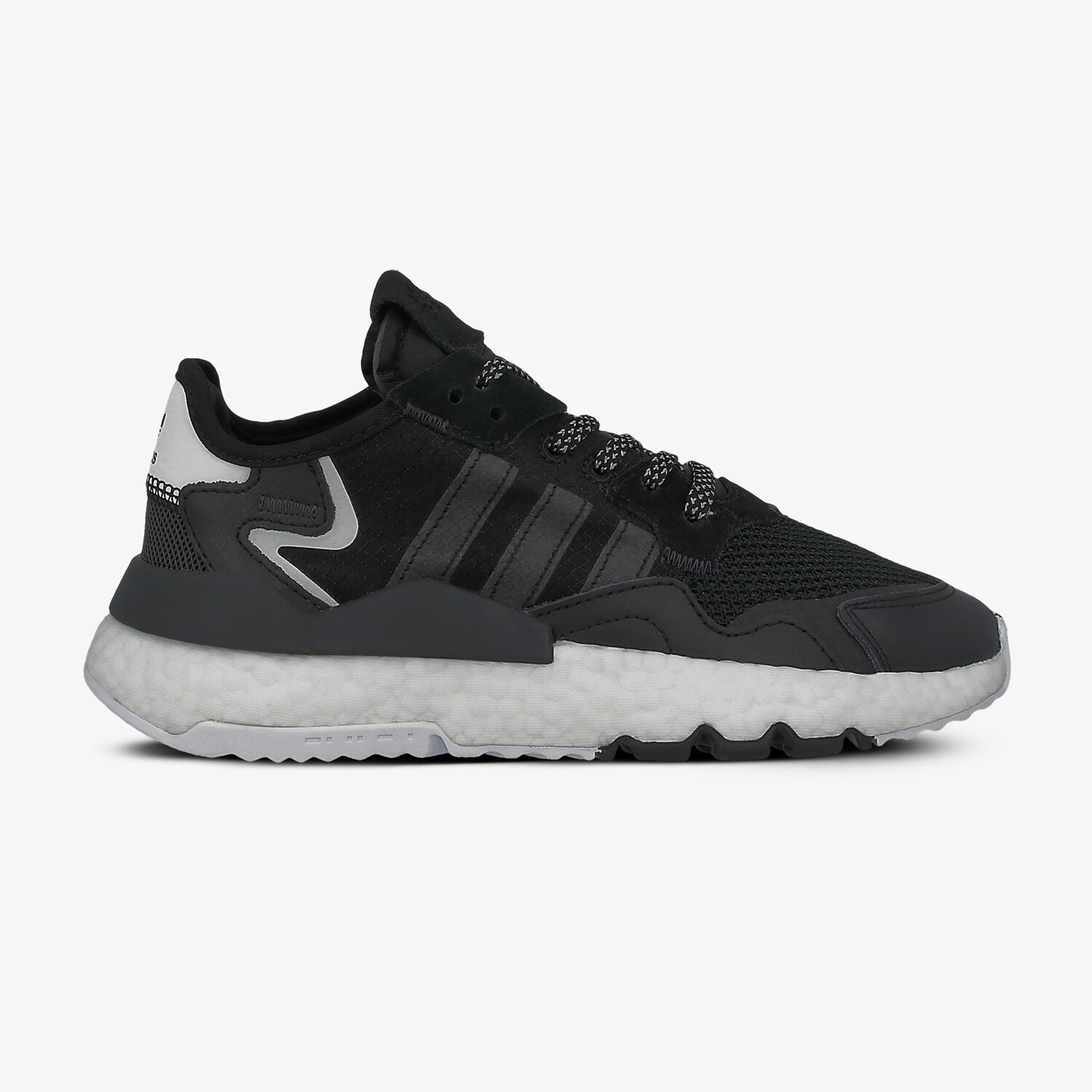 Kinder Sneaker ADIDAS NITE JOGGER J EE6481 Schwarz