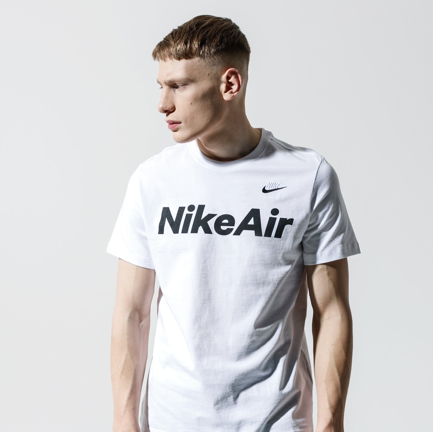 Herren T-Shirt NIKE T-SHIRT AIR CK2232-100 Weiß