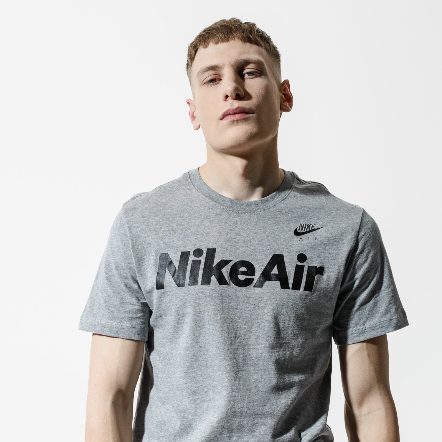 Herren T-Shirt NIKE T-SHIRT AIR CK2232-063 Grau