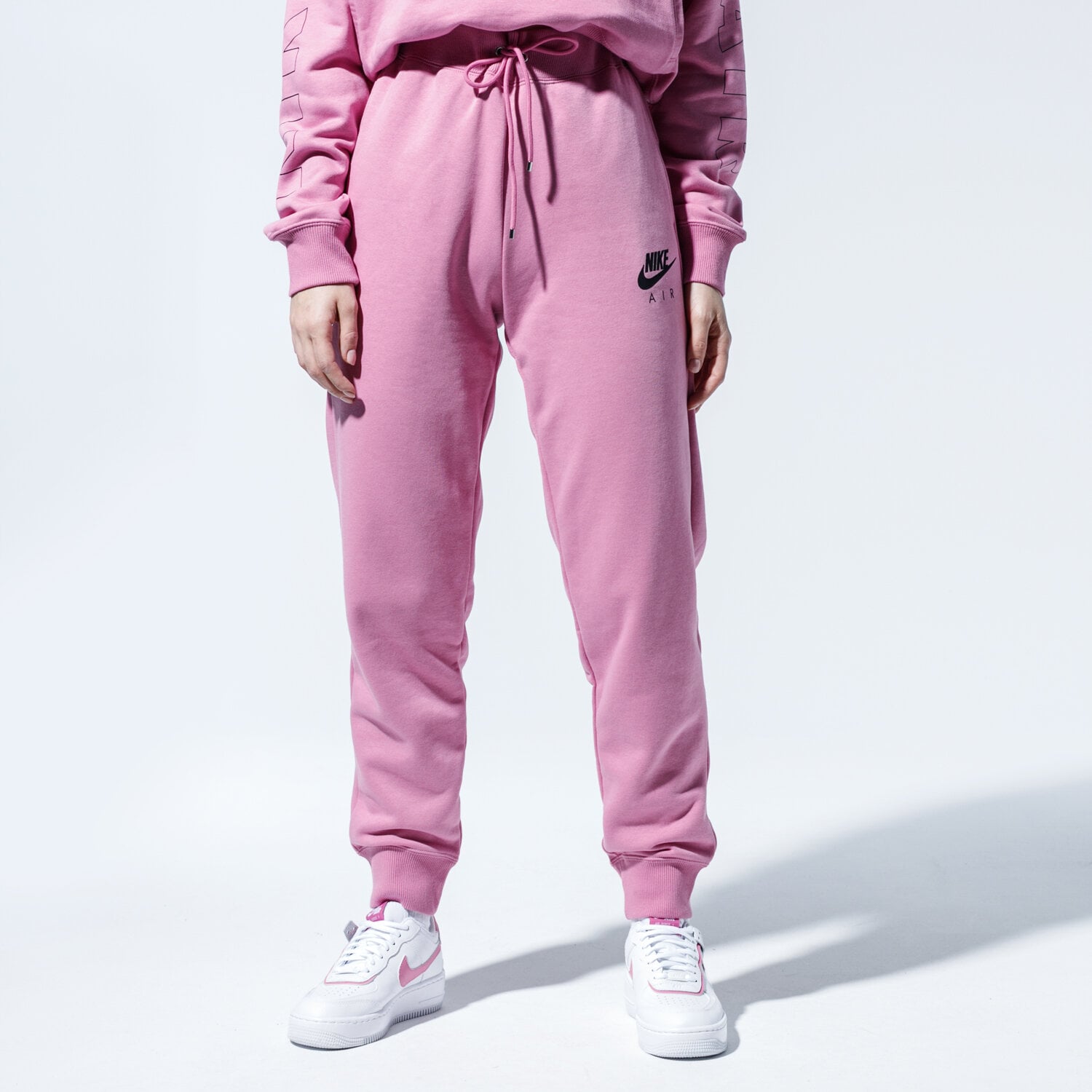 Damen Hosen NIKE HOSE W NSW AIR PANT FLC BB CJ3047-693 Rosa