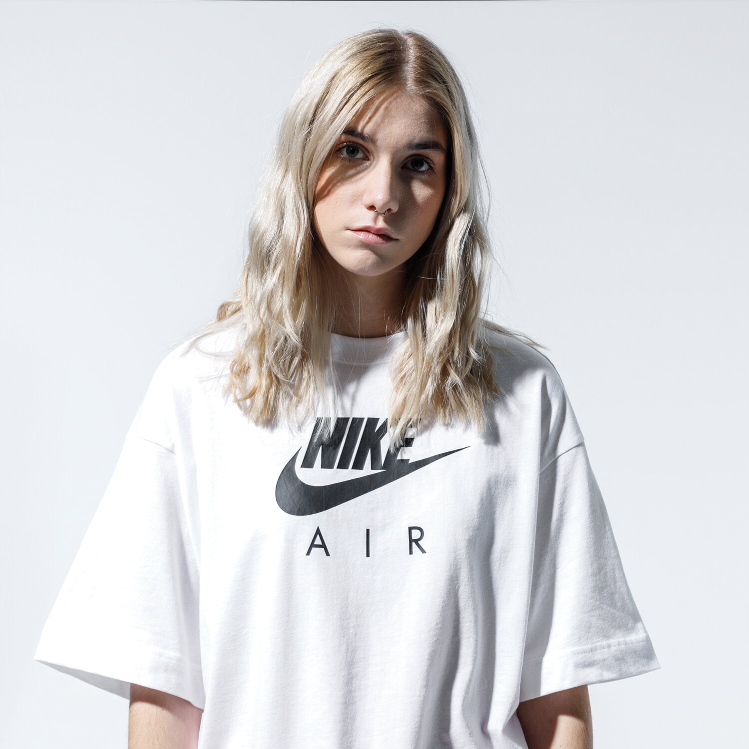 Damen T-Shirt NIKE T-SHIRT AIR CJ3105-100 Weiß