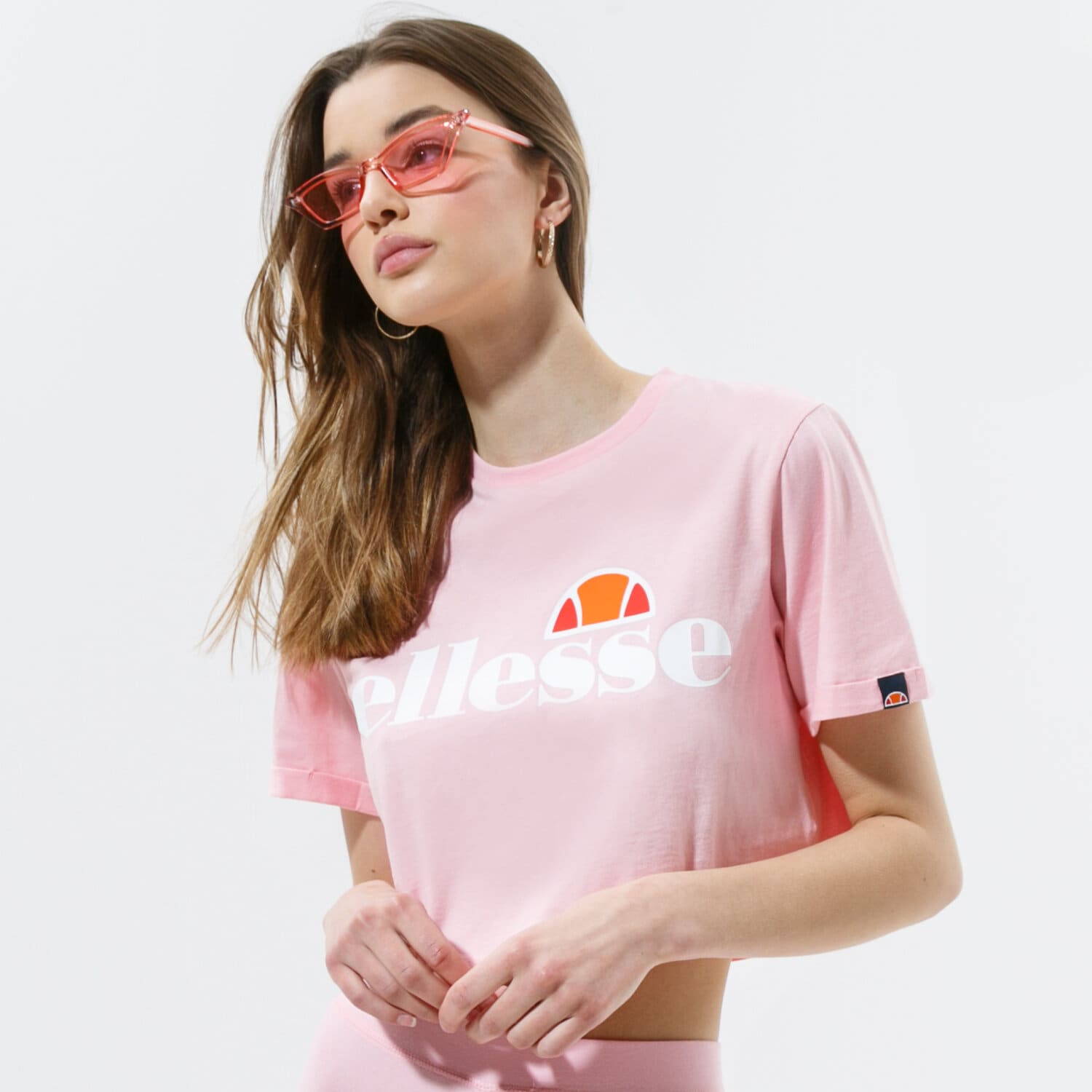 Damen T-Shirt ELLESSE T-SHIRT ALBERTA LPINK SGS04484808 Rosa