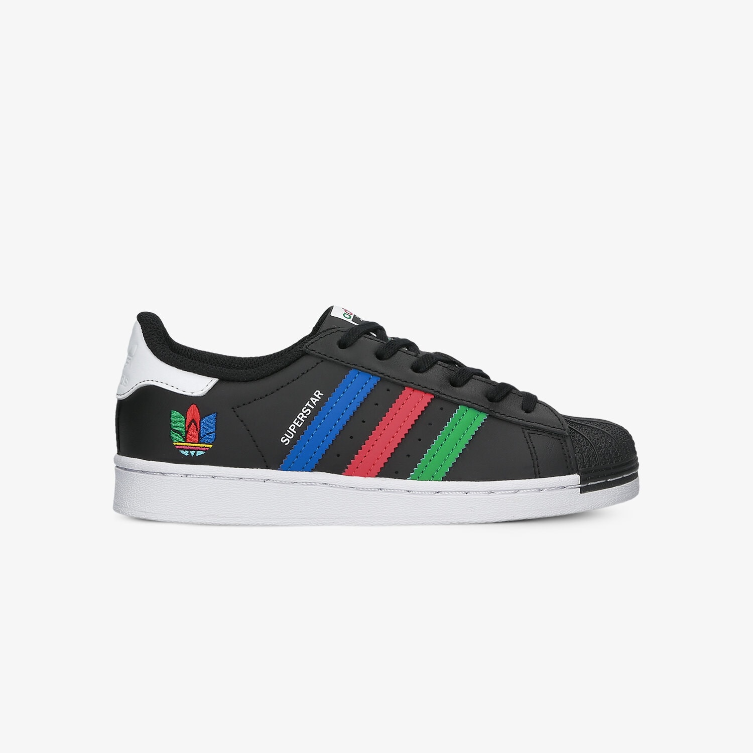 Kinder Sneaker ADIDAS SUPERSTAR C  FW5237 Schwarz