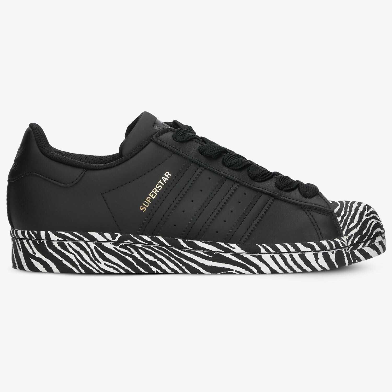 Damen Sneaker ADIDAS SUPERSTAR W  FV3448 Schwarz