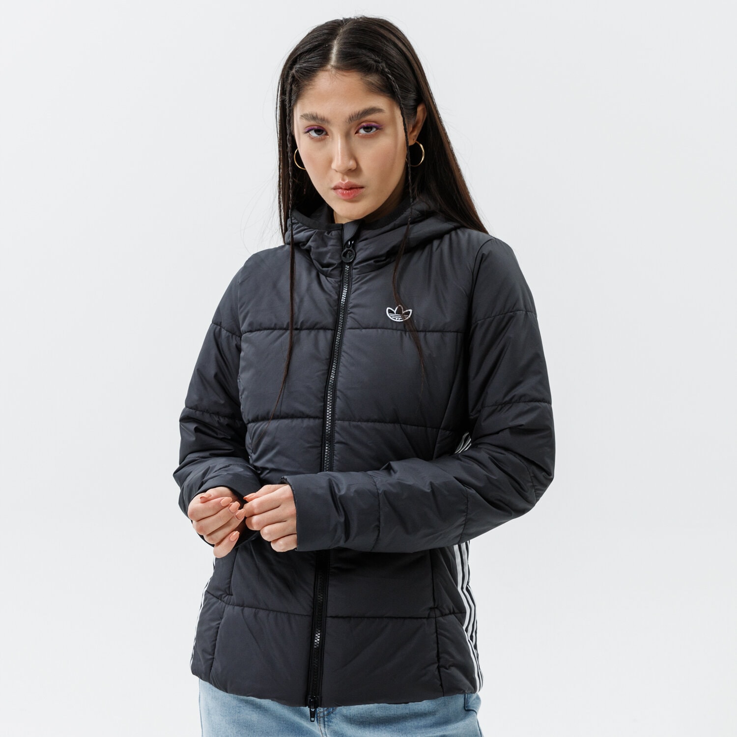 Damen Winterjacke ADIDAS JACKE WINTER SLIM JACKET GD2507 Schwarz