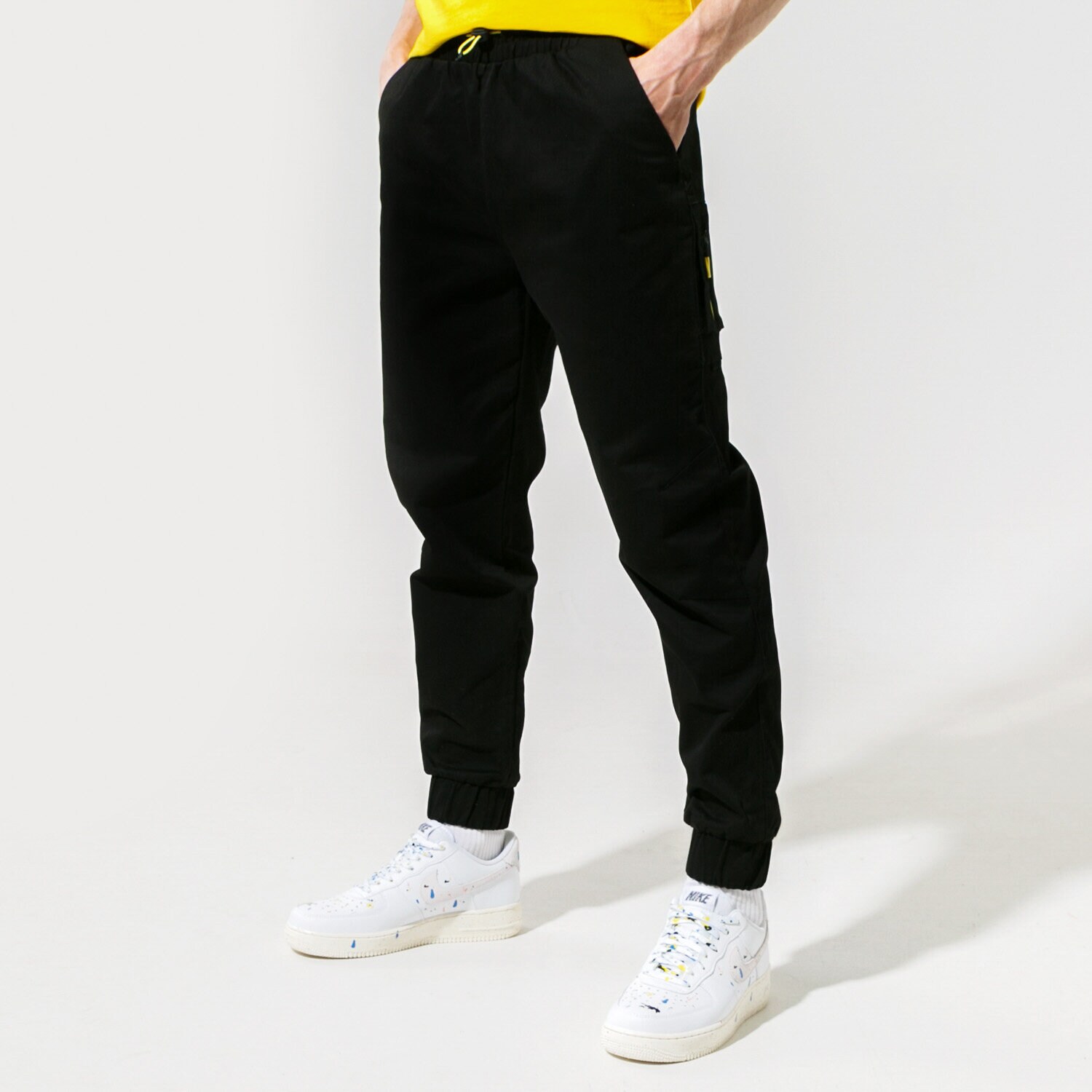 Herren Hosen CONFRONT HOSE DANTE PANTS CF320SPM09001 Schwarz