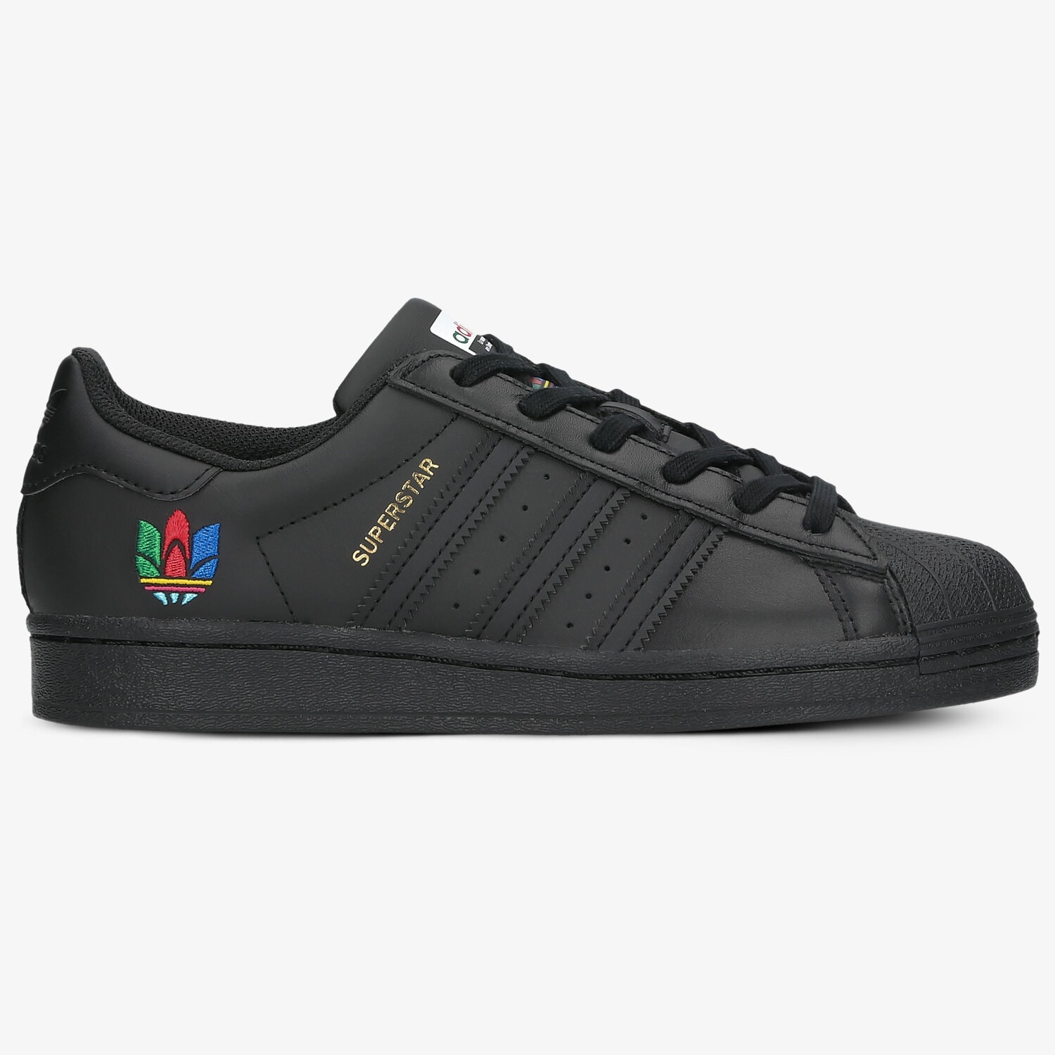Damen Sneaker ADIDAS SUPERSTAR W  FW3695 Schwarz