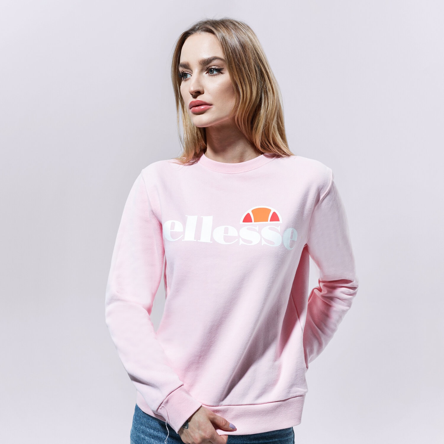 Damen ELLESSE SWEATSHIRT AGATA LPINK SWEATSHIRT SGS03238808 Rosa