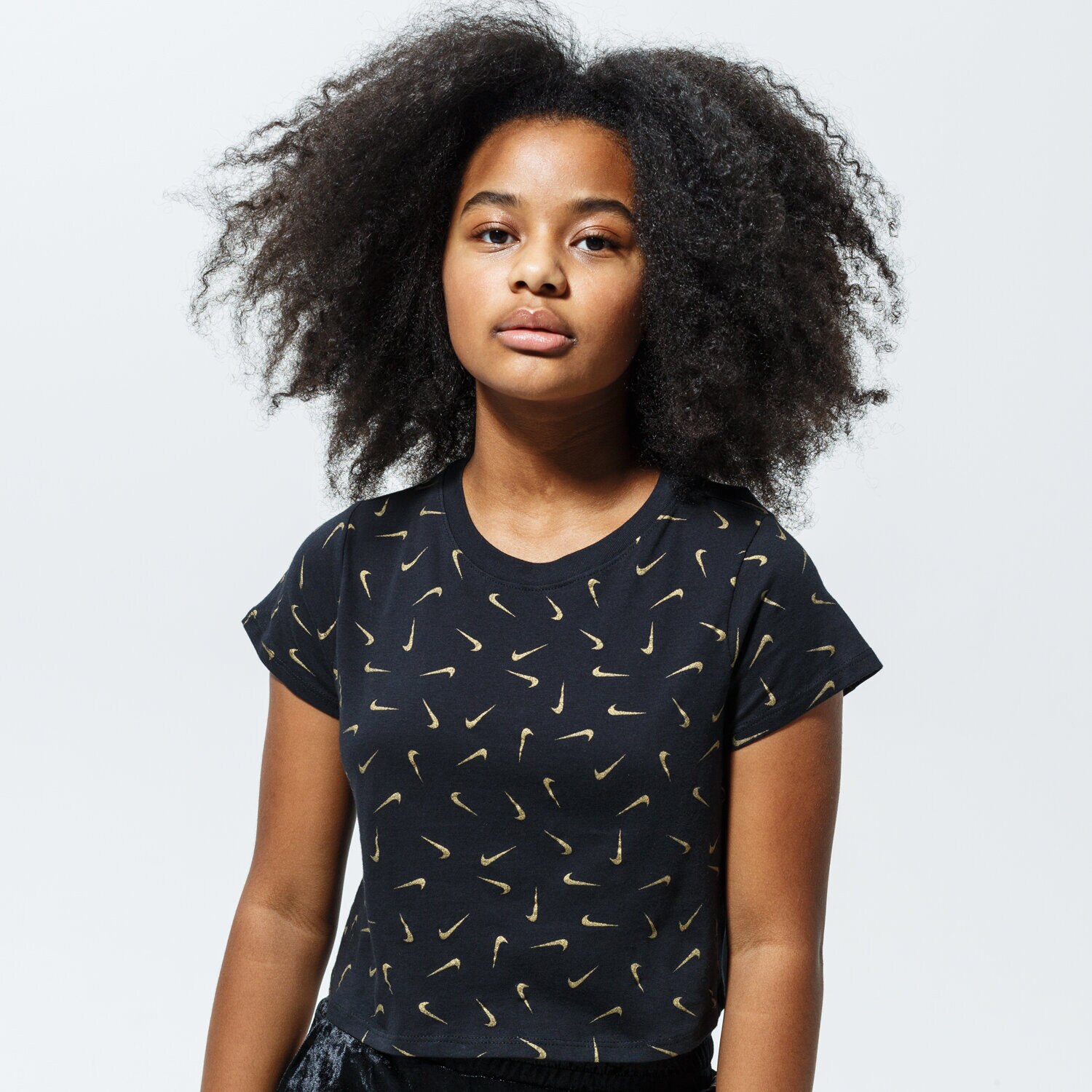 Kinder T-Shirt NIKE T-SHIRT SPORTSWEAR CZ1126-011 Schwarz