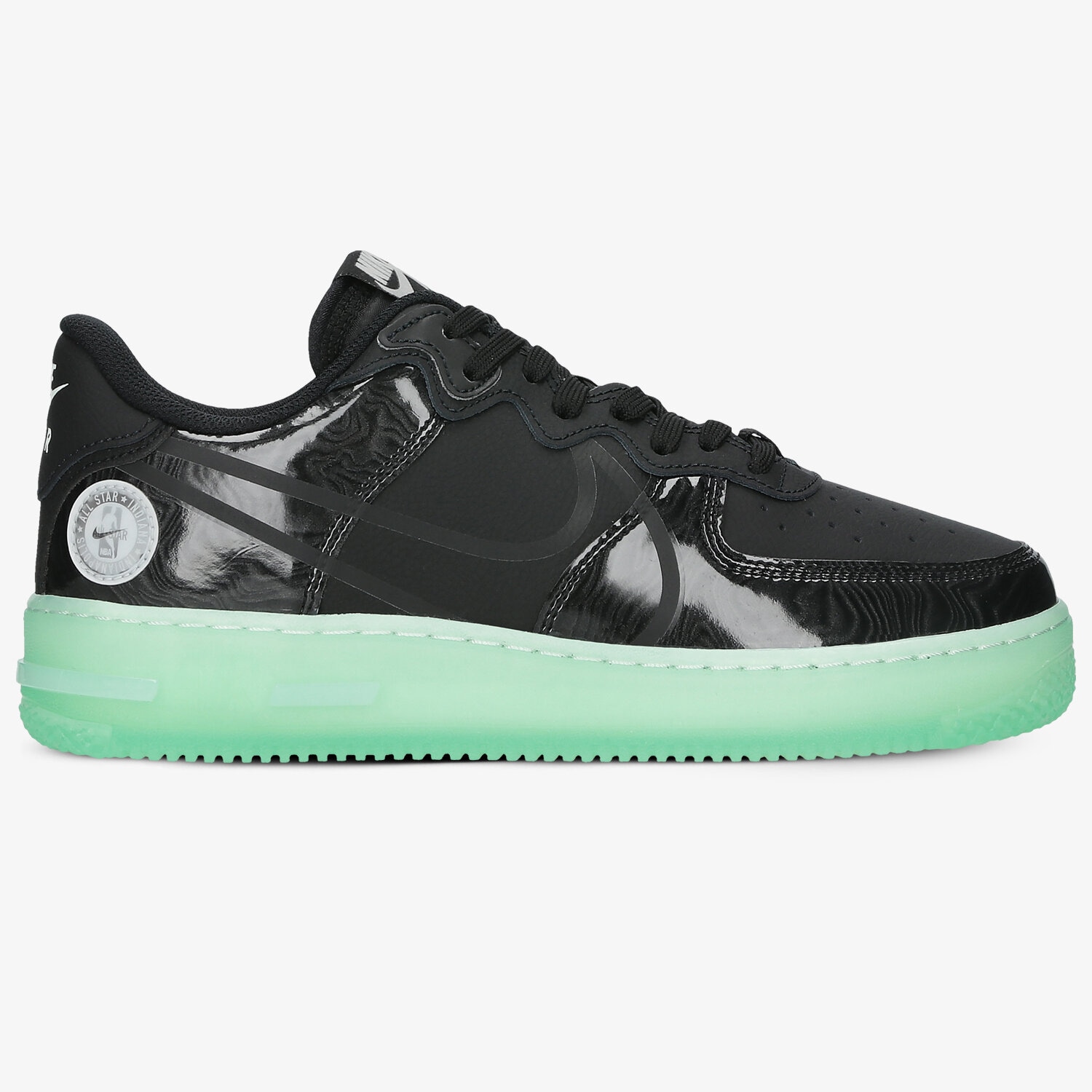 Herren Sneaker NIKE AIR FORCE 1 REACT LV8 CV2218-001 Schwarz