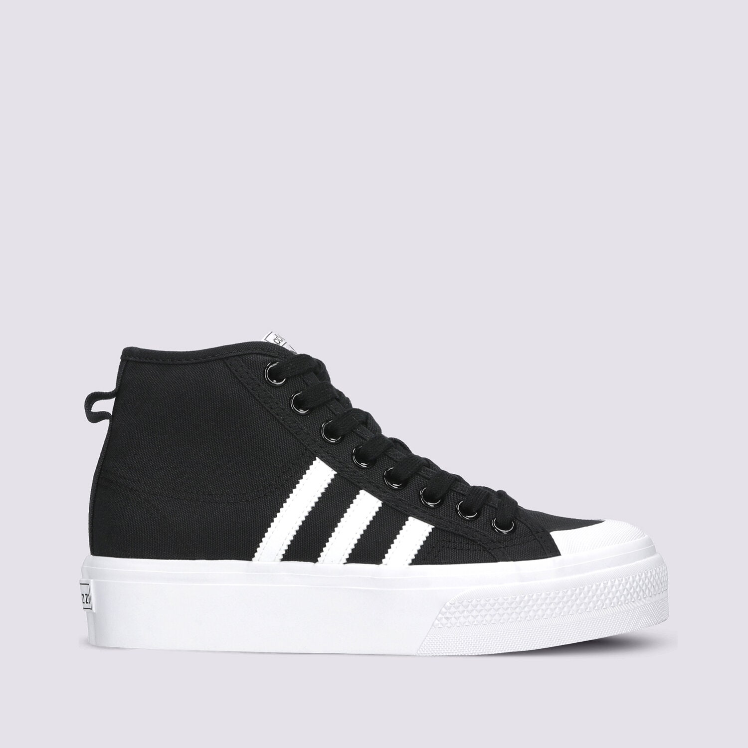 Damen Sneaker ADIDAS NIZZA PLATFORM MID W FY2783 Schwarz