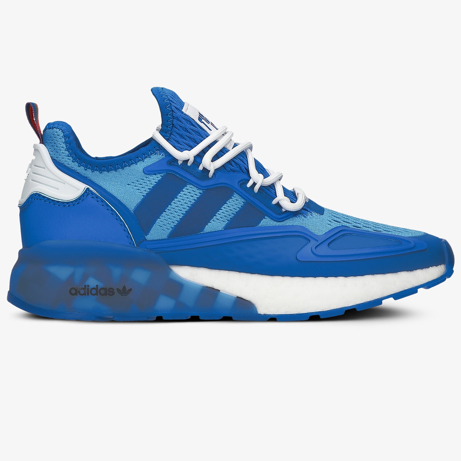 Kinder Sneaker ADIDAS NINJA ZX 2K BOOST J FZ1885 Blau