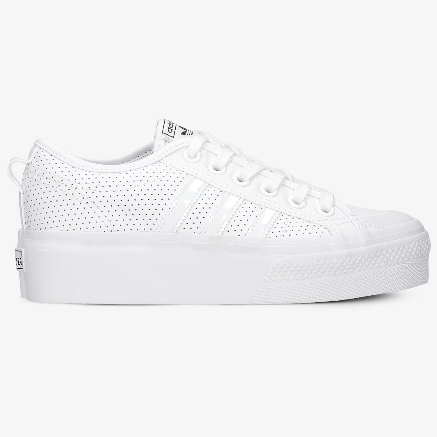 Damen Sneaker ADIDAS NIZZA PLATFORM W FX9180 Weiß