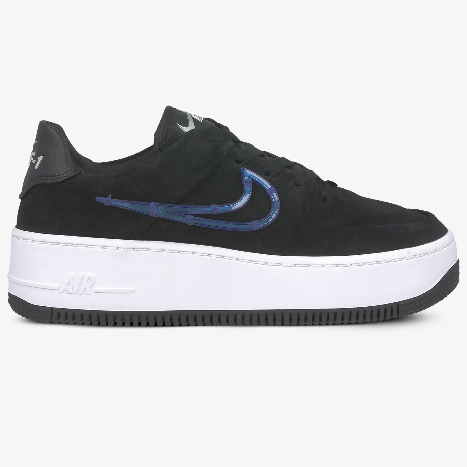 Damen Sneaker NIKE W AF1 SAGE LOW LX CI3482-001 Schwarz