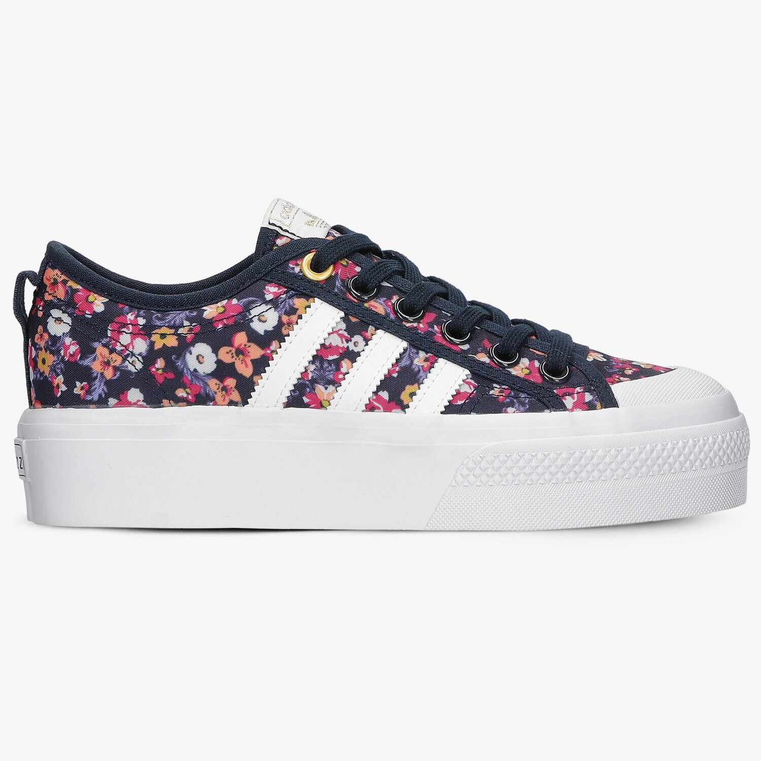 Damen Sneaker ADIDAS NIZZA PLATFORM W FY3671 Schwarz