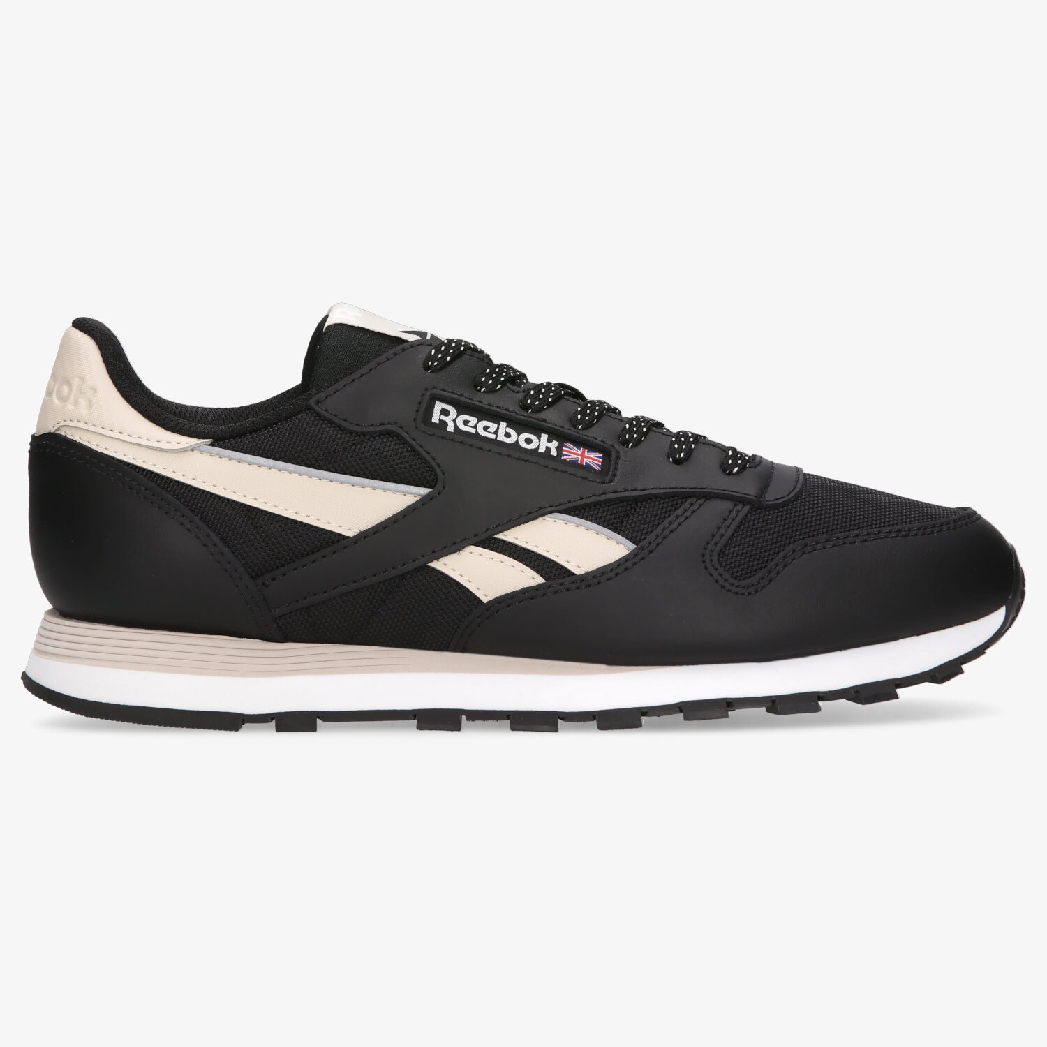Herren Sneaker REEBOK CL LTHR  H67950 Schwarz