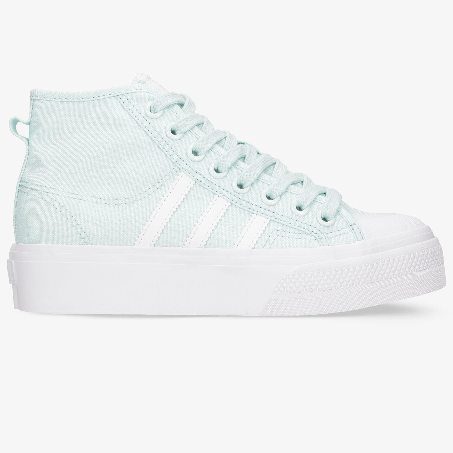 Damen Sneaker ADIDAS NIZZA PLATFORM MID W H02700 Blau