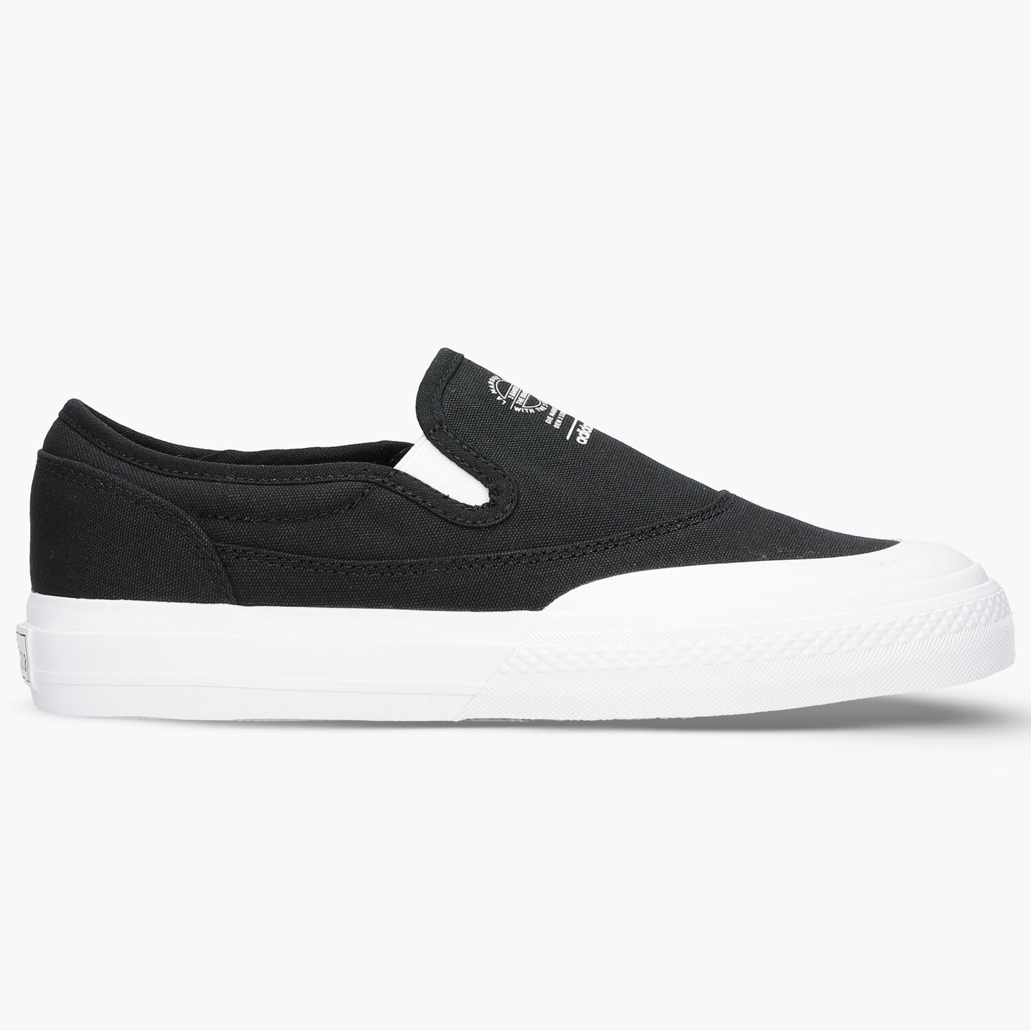 Damen Sneaker ADIDAS NIZZA RF SLIP S23722 Schwarz