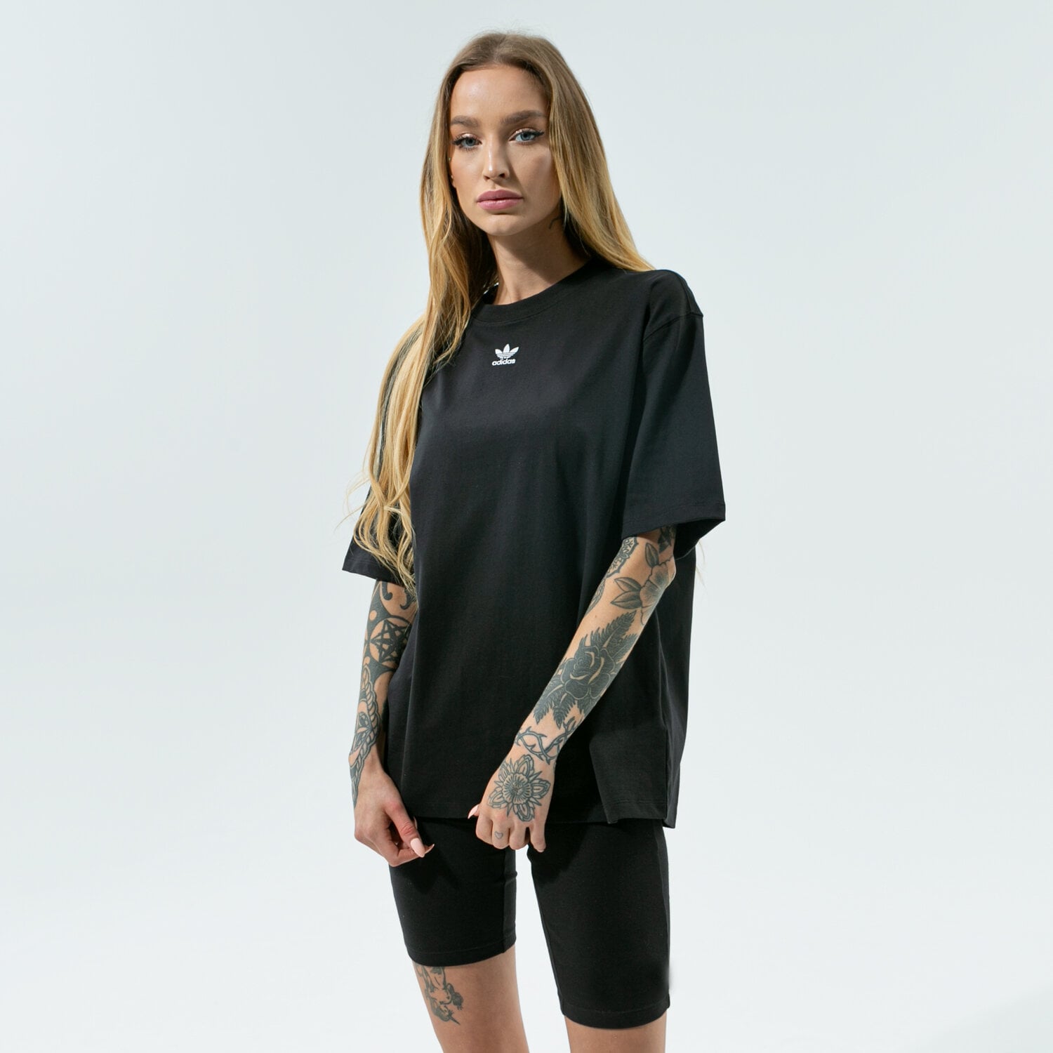 Damen T-Shirt ADIDAS T-SHIRT TEE H06649 Schwarz