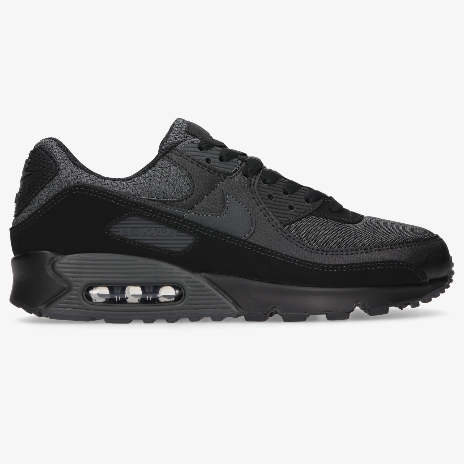 Herren Sneaker NIKE AIR MAX 90  DH9767-001 Schwarz