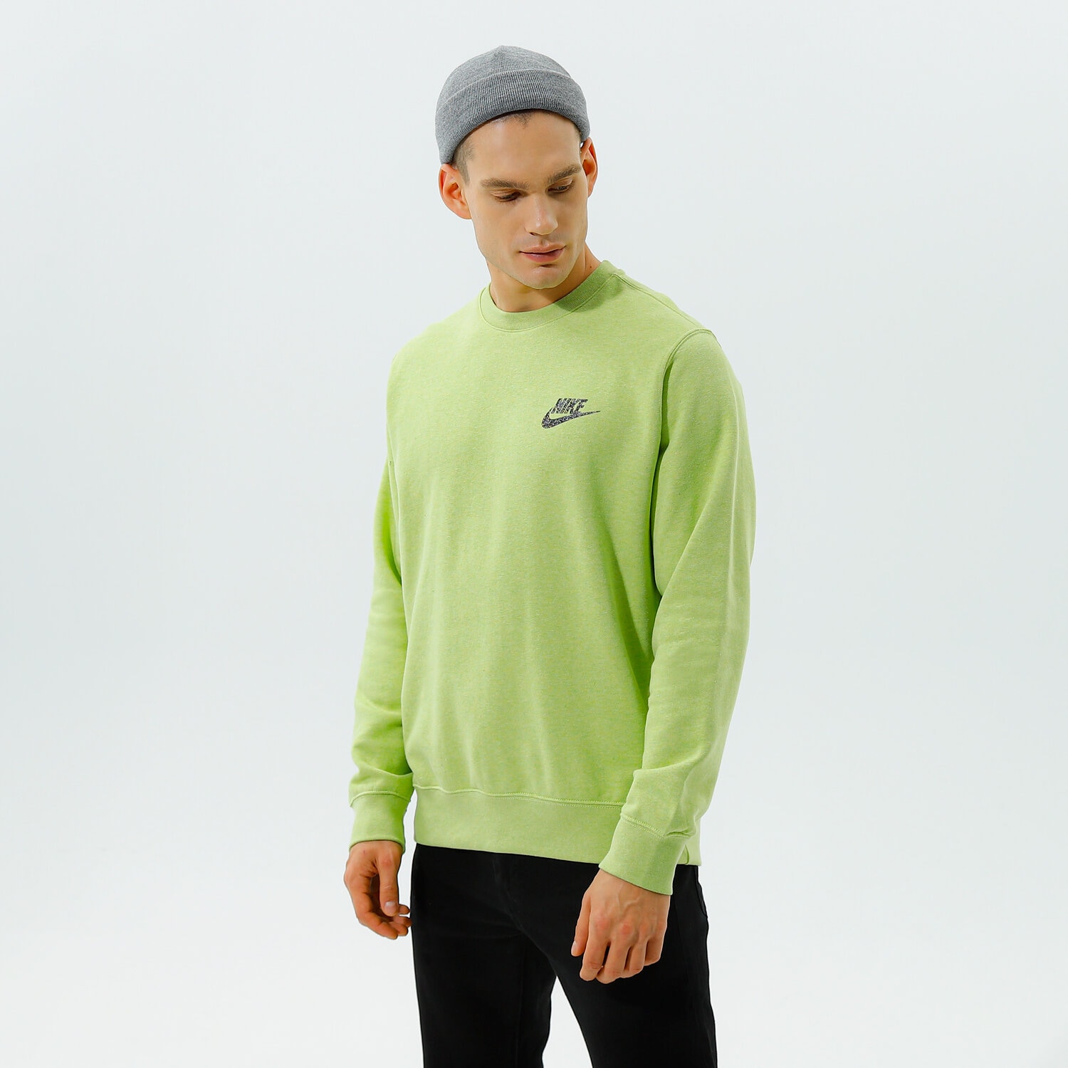 Herren NIKE SWEATSHIRT M NSW SPE+ SB CRW REVIVAL DD7045-736 Gelb