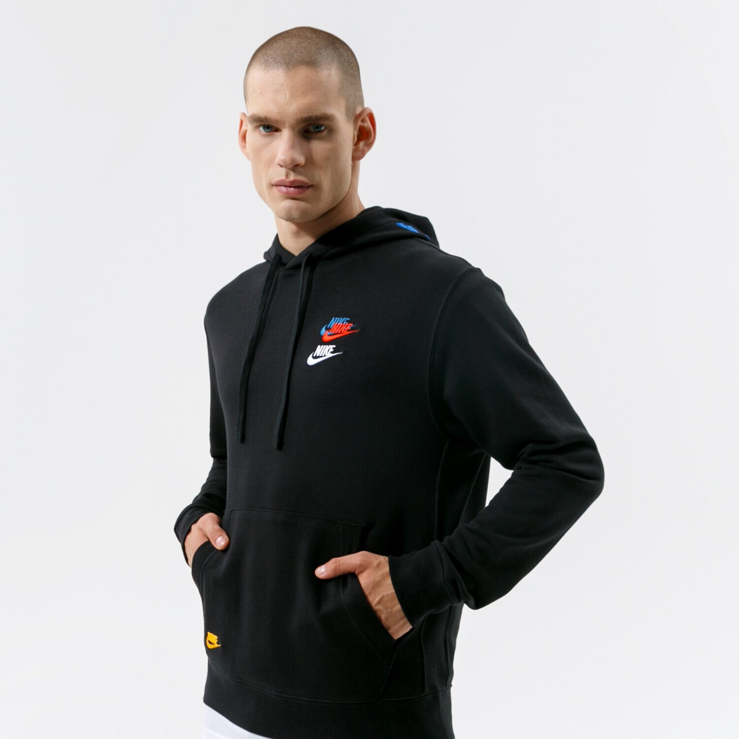 Herren NIKE HOODIE M NSW SPE+ FT PO HOODIE M FTA DD4666-010 Schwarz