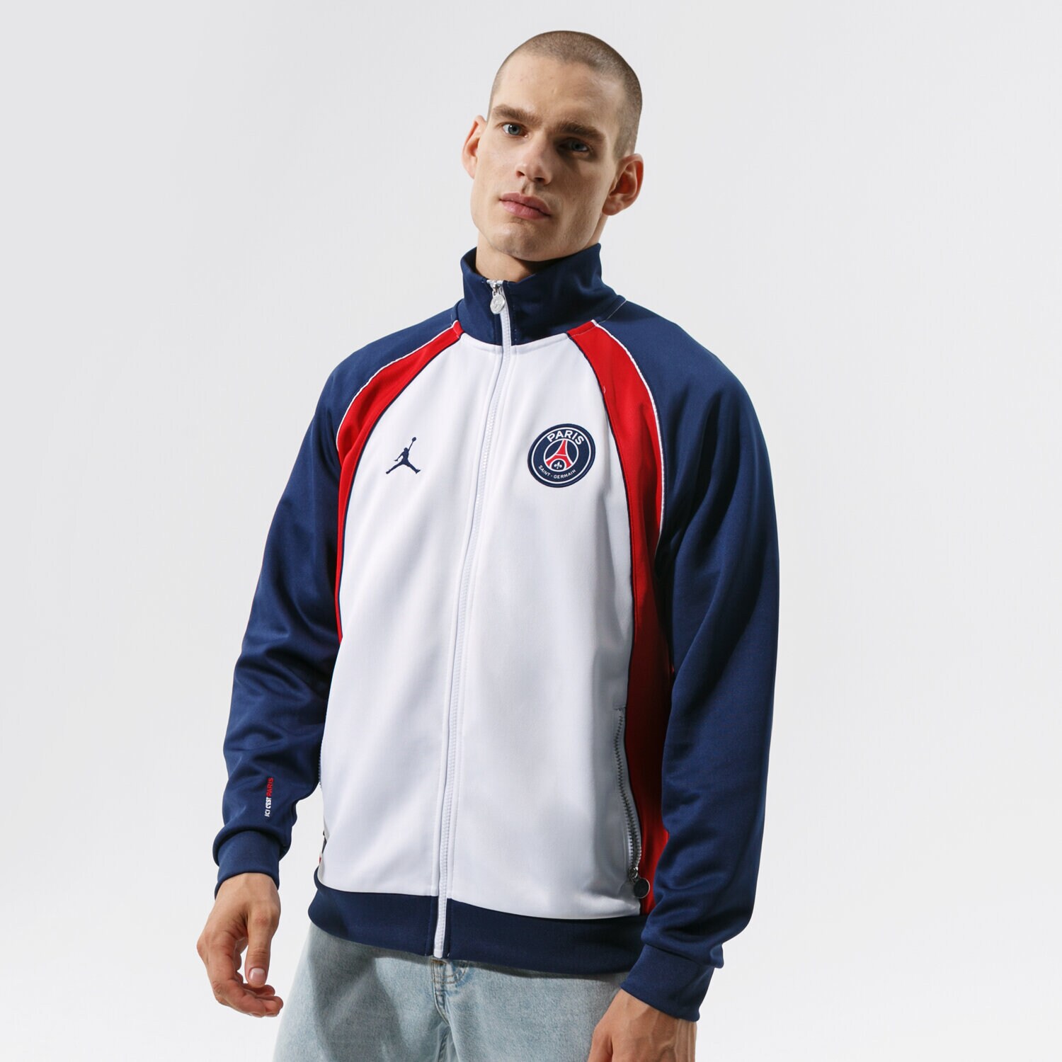 Herren JORDAN SWEATSHIRT MIT REIßVERSCHLUSS   PARIS SAINT-GERMAIN DB6489-100 Multicolor
