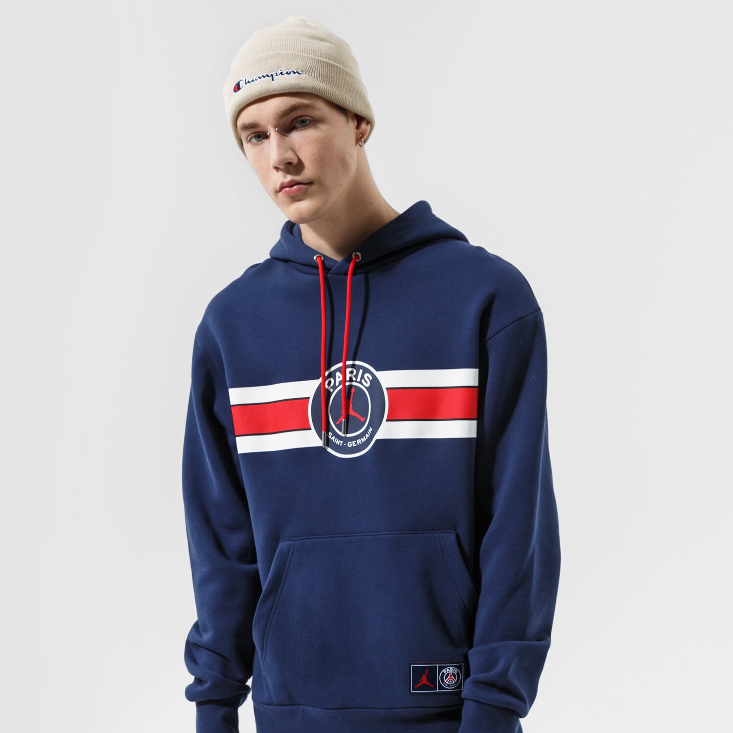 Herren JORDAN HOODIE M J PSG FLEECE PO DJ3928-410 Dunkelblau