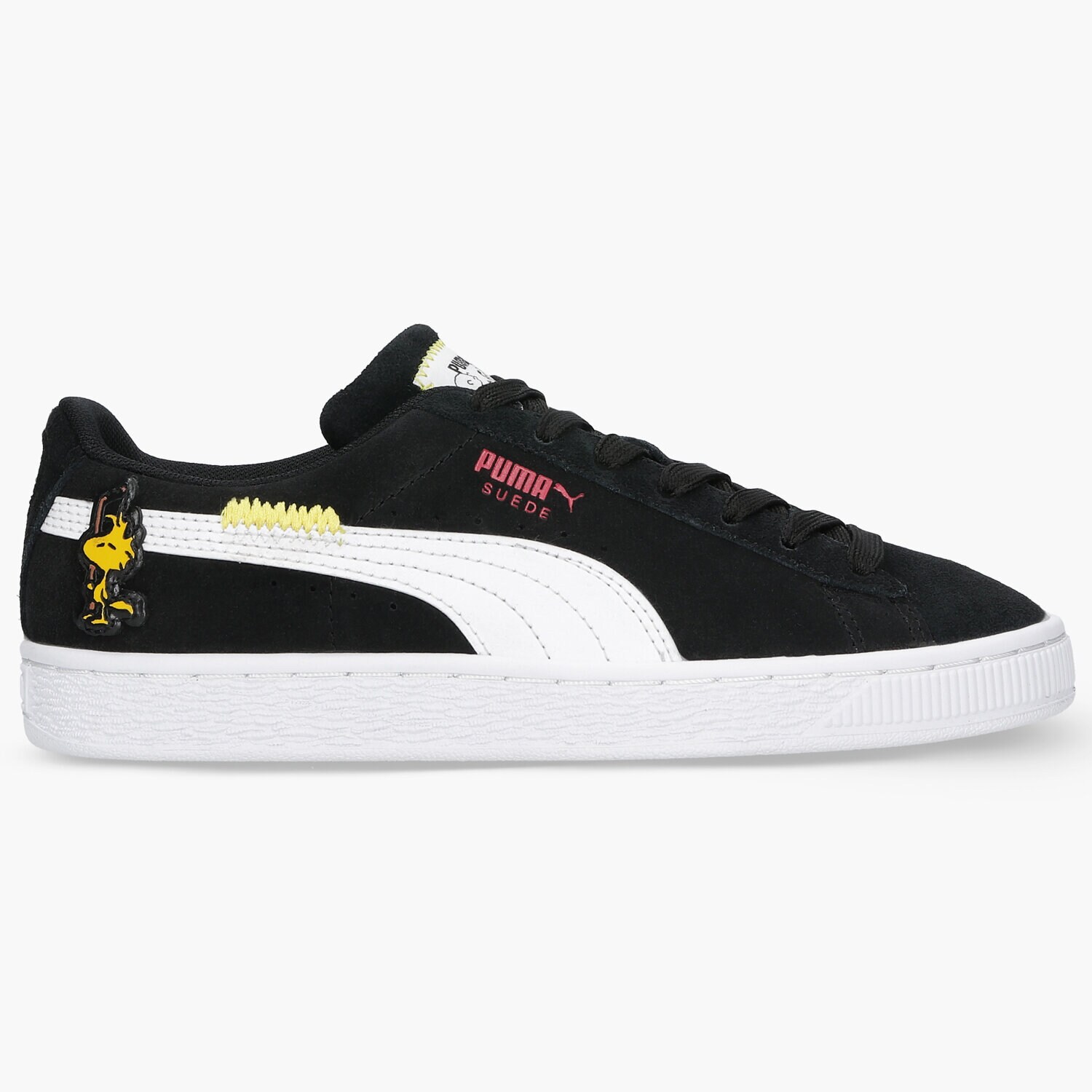 Kinder Sneaker PUMA PEANUTS SUEDE CLASSIC XXI JR 38093301 Schwarz