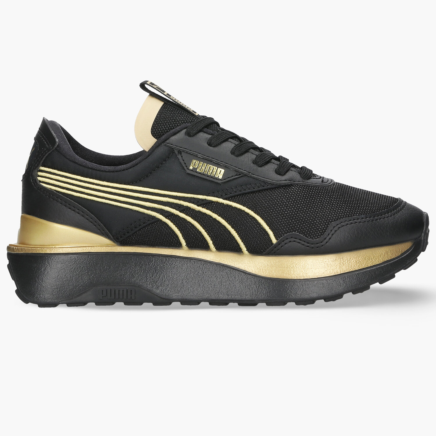 Damen Sneaker PUMA CRUISE RIDER METAL WN'S 38161502 Schwarz