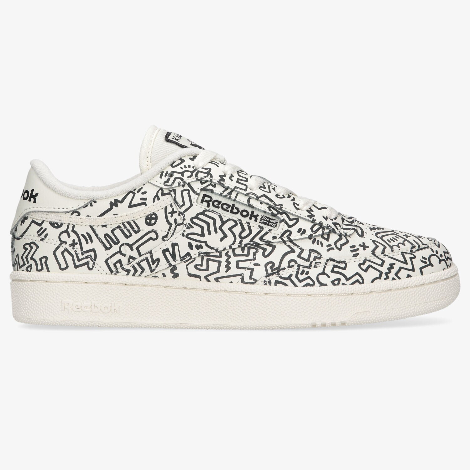 Herren Sneaker REEBOK CLUB C KEITH HARING GZ1458 Weiß