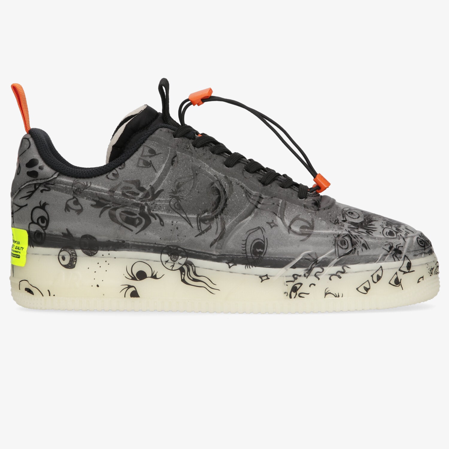 Herren Sneaker NIKE AIR FORCE 1 EXPERIMENTAL DC8904-001 Schwarz