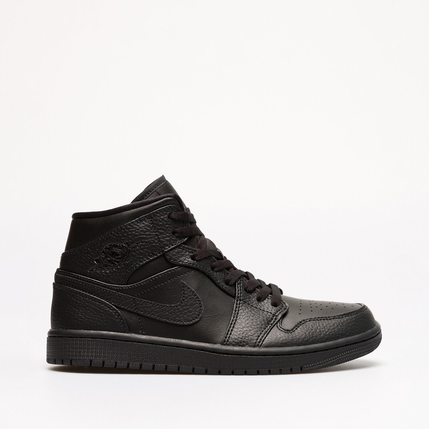 Herren Sneaker JORDAN AIR 1 MID  554724-091 Schwarz