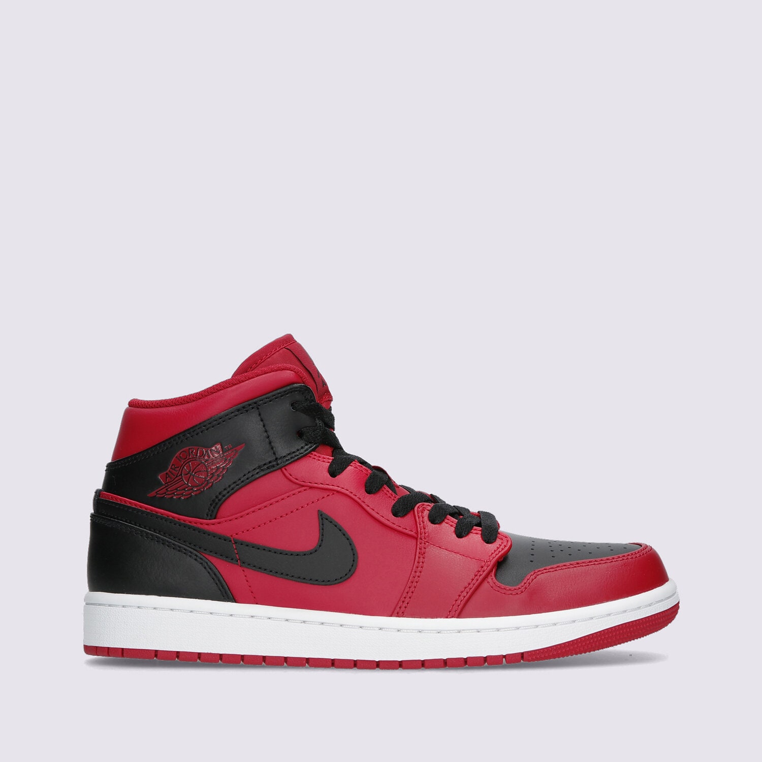 Herren Sneaker JORDAN AIR 1 MID  554724-660 Rot