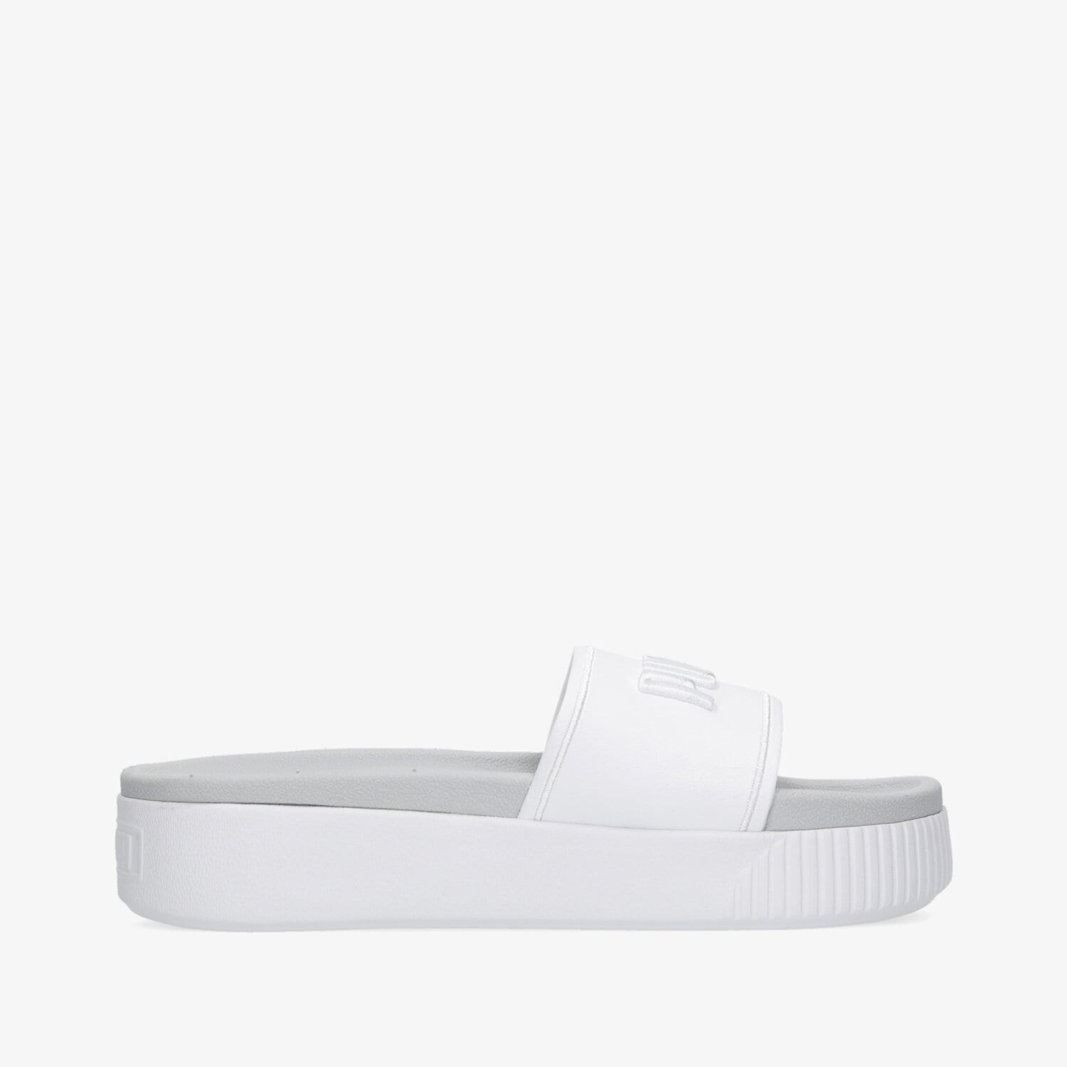 Damen PUMA PLATFORM SLIDE 38420102 Weiß