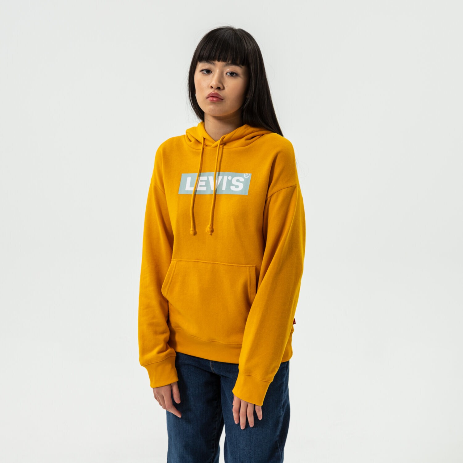 Damen LEVI'S HOODIE GRAPHIC STANDARD HOODIE 18487-0114 senfgelb