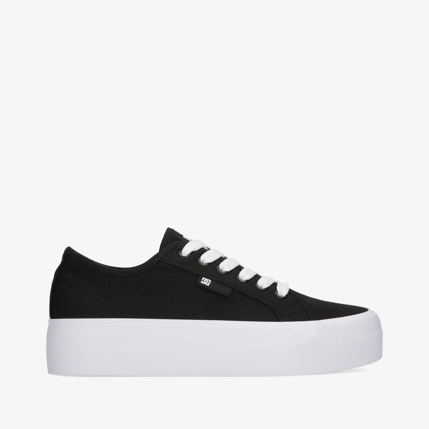 Damen Sneaker DC MANUAL PLATFORM ADJS300280-BKW Schwarz