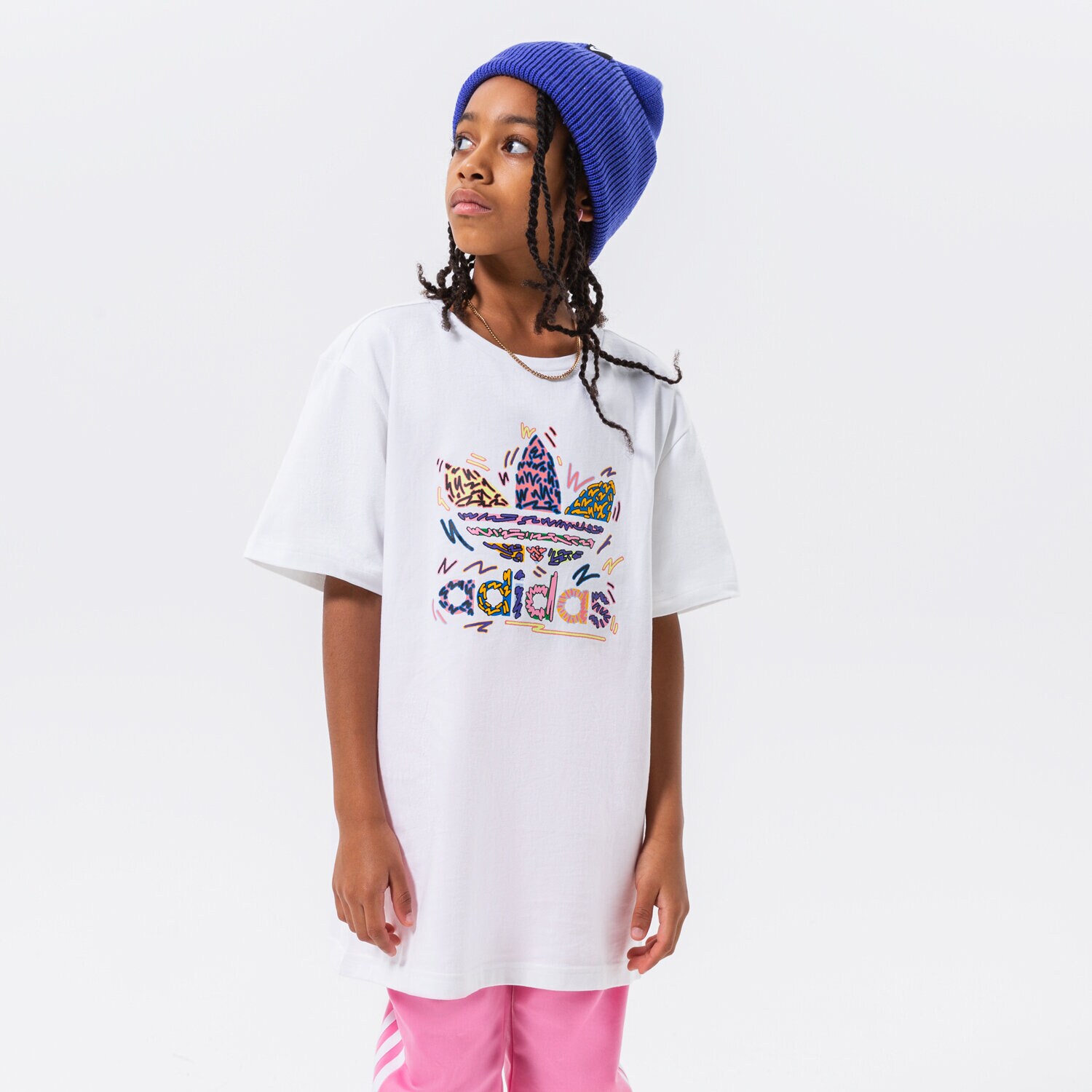 Kinder T-Shirt ADIDAS T-SHIRT LOVEUNI TREF T GIRL HG3898 Weiß