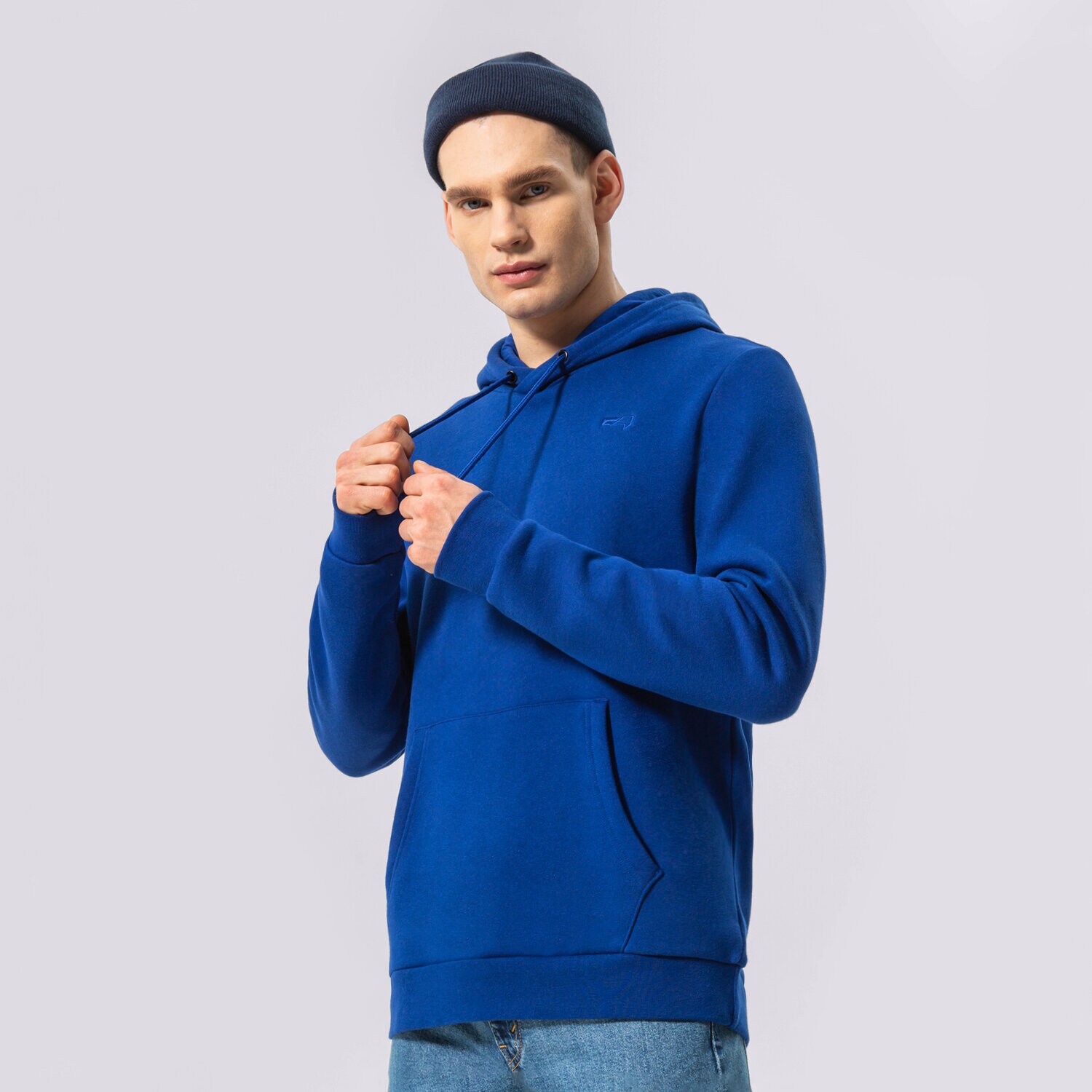 Herren CONFRONT HOODIE ESSENTIAL CF122BLM91003 Dunkelblau