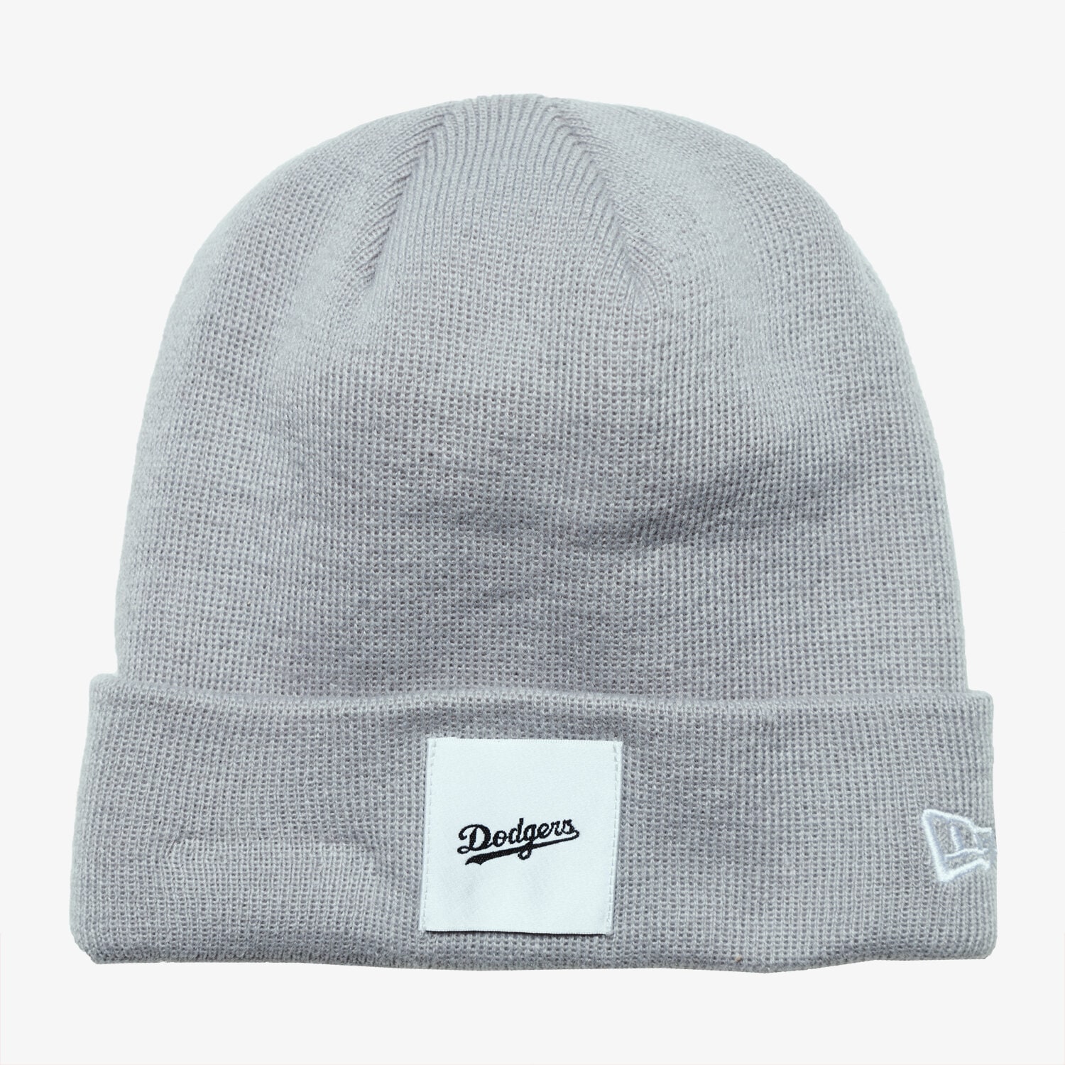 Kinder Mütze NEW ERA MÜTZE WINTER SATIN PATCH KNIT LA DODGERS LA DODGERS  80536193 Grau