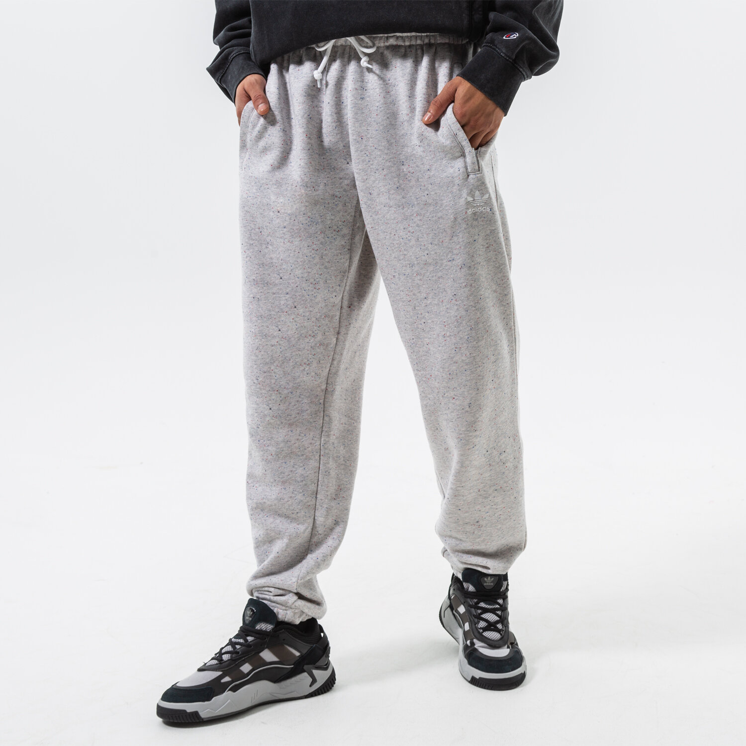 Herren Hosen ADIDAS HOSE ESS+ SUST PANTS HK7537 Grau