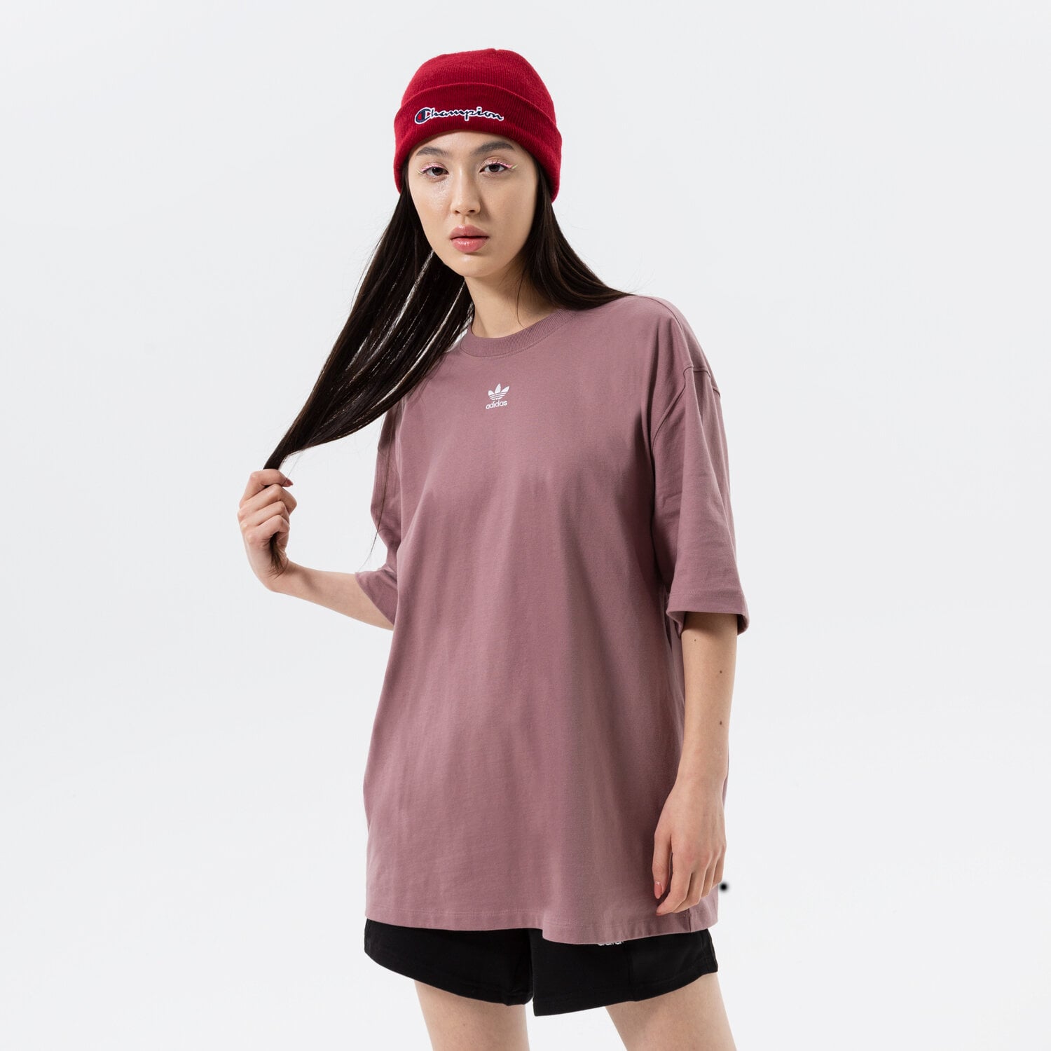 Damen T-Shirt ADIDAS T-SHIRT HM1826 Violet