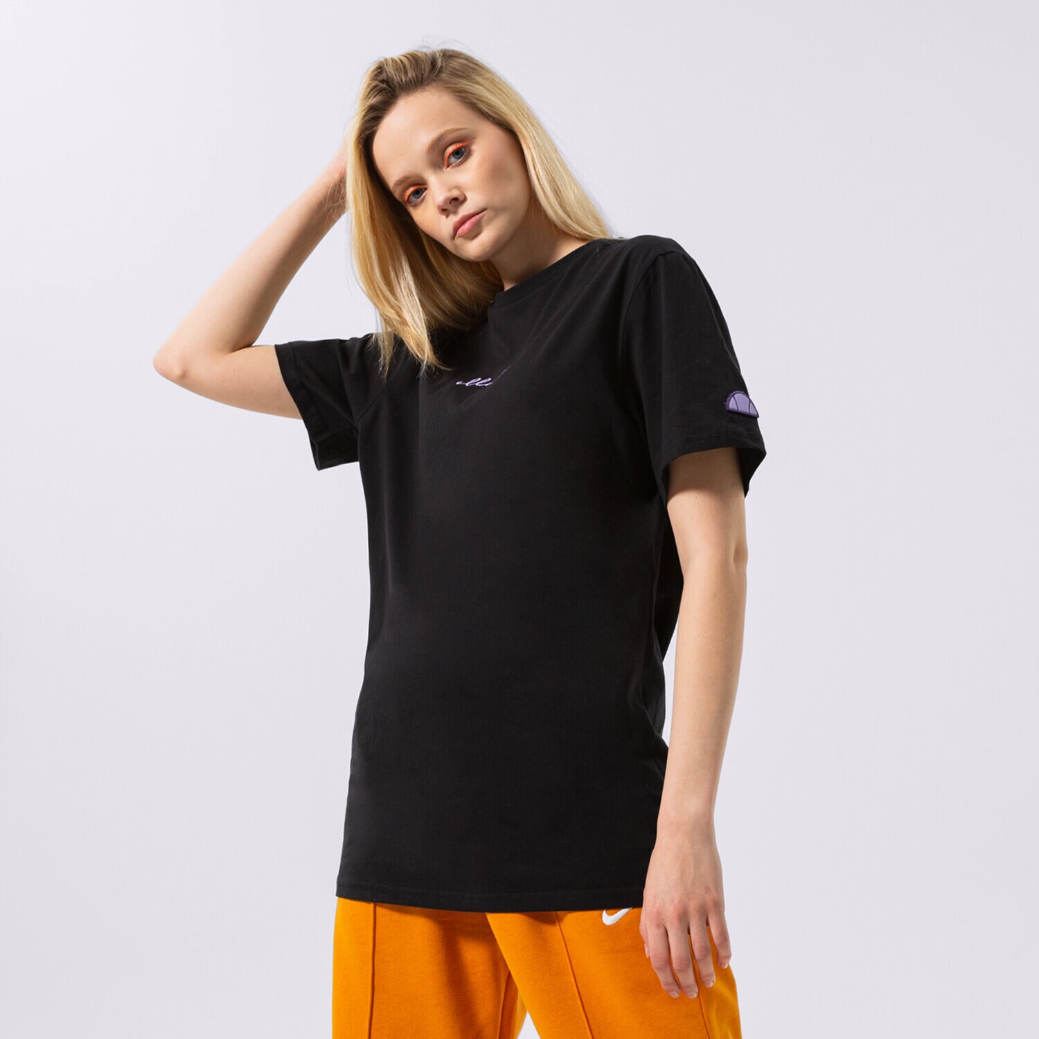 Damen T-Shirt ELLESSE T-SHIRT MIRESA TEE WSHD BLK SGM14160079 Schwarz