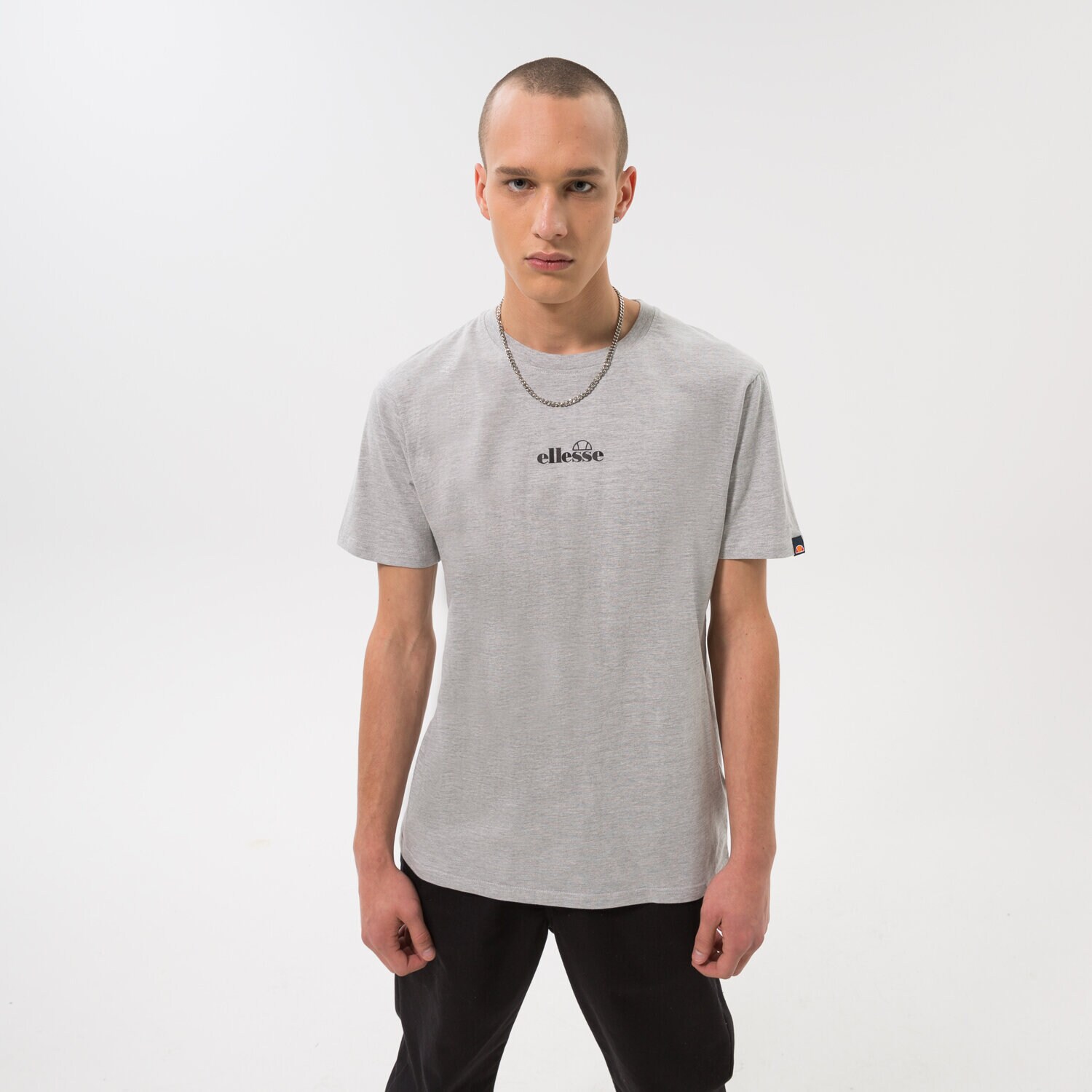 Herren T-Shirt ELLESSE T-SHIRT OLLIO TEE SHIRT GREY MRL SHP16463112 Grau